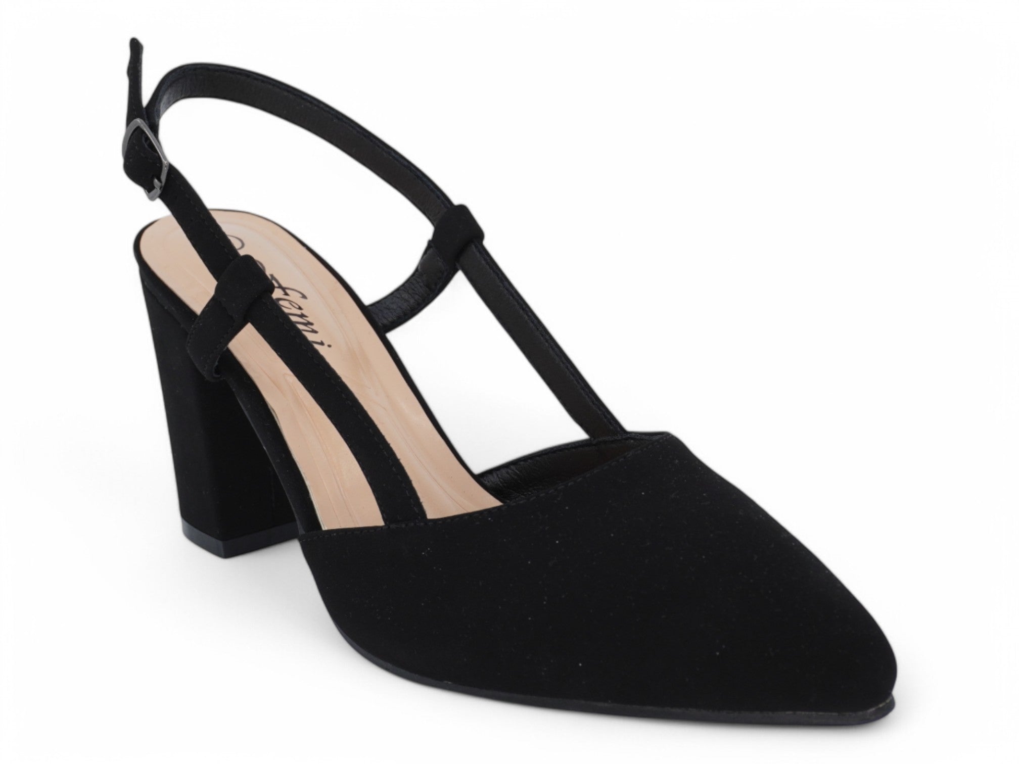 Women's Black Ramona Sling Back Heel