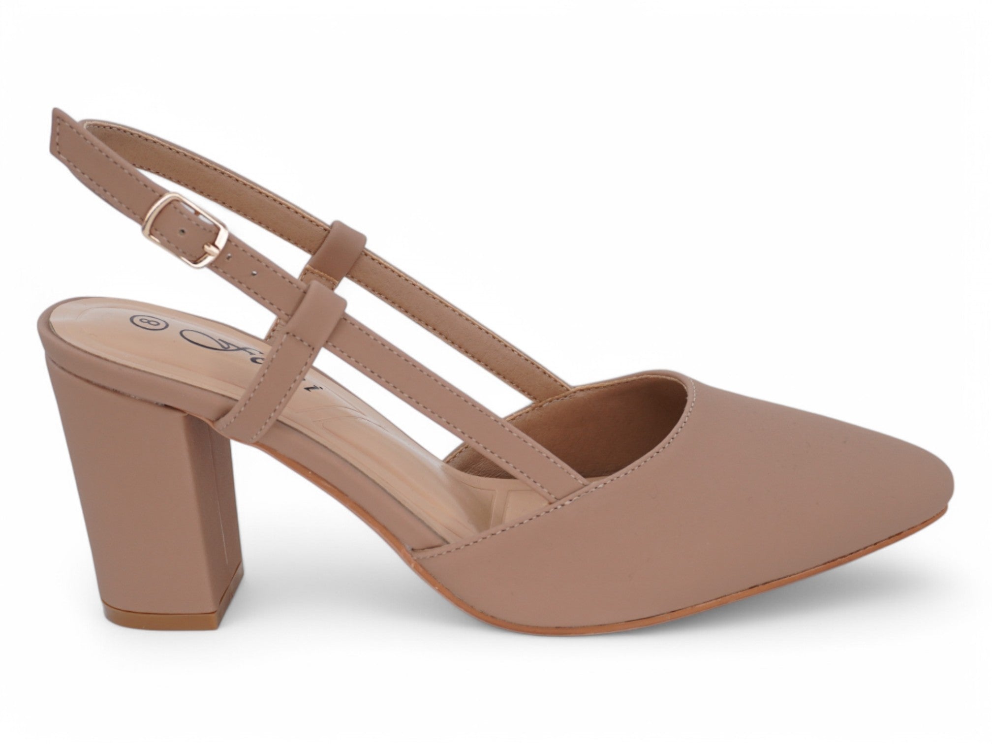 Women's Nude Ramona Sling Back Heel