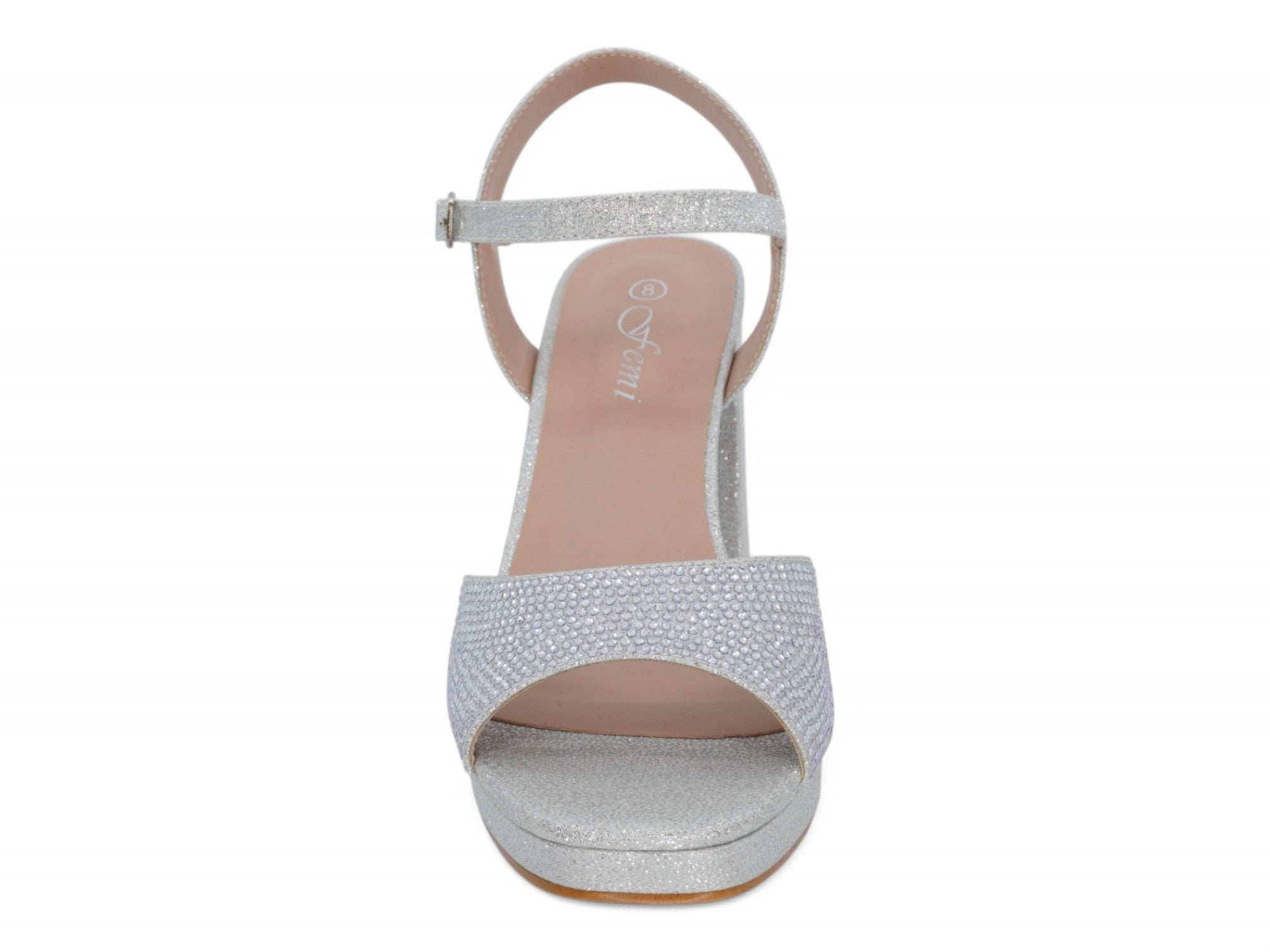 Women's Silver Raquela Heel