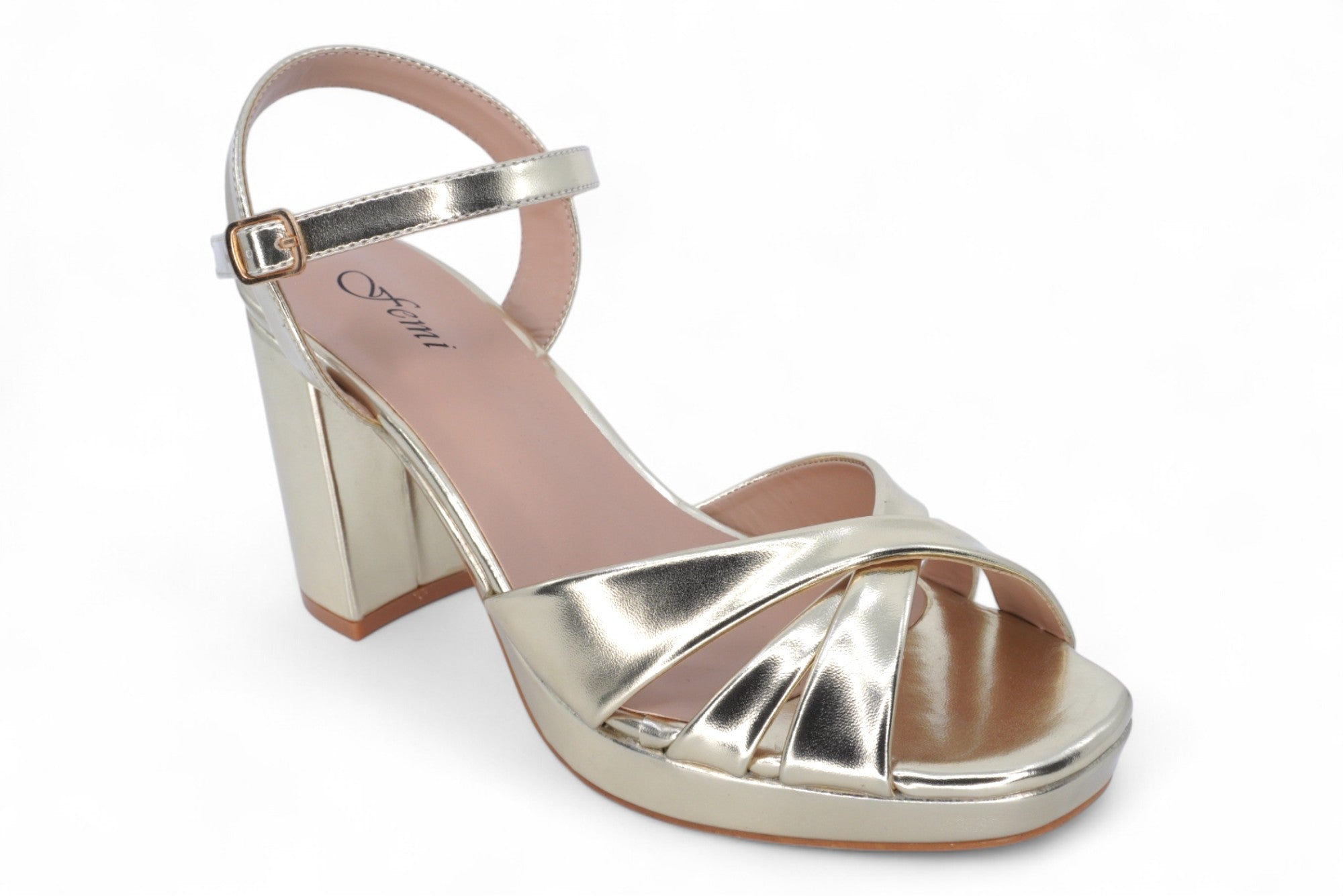 Women's Gold Arlo Heel
