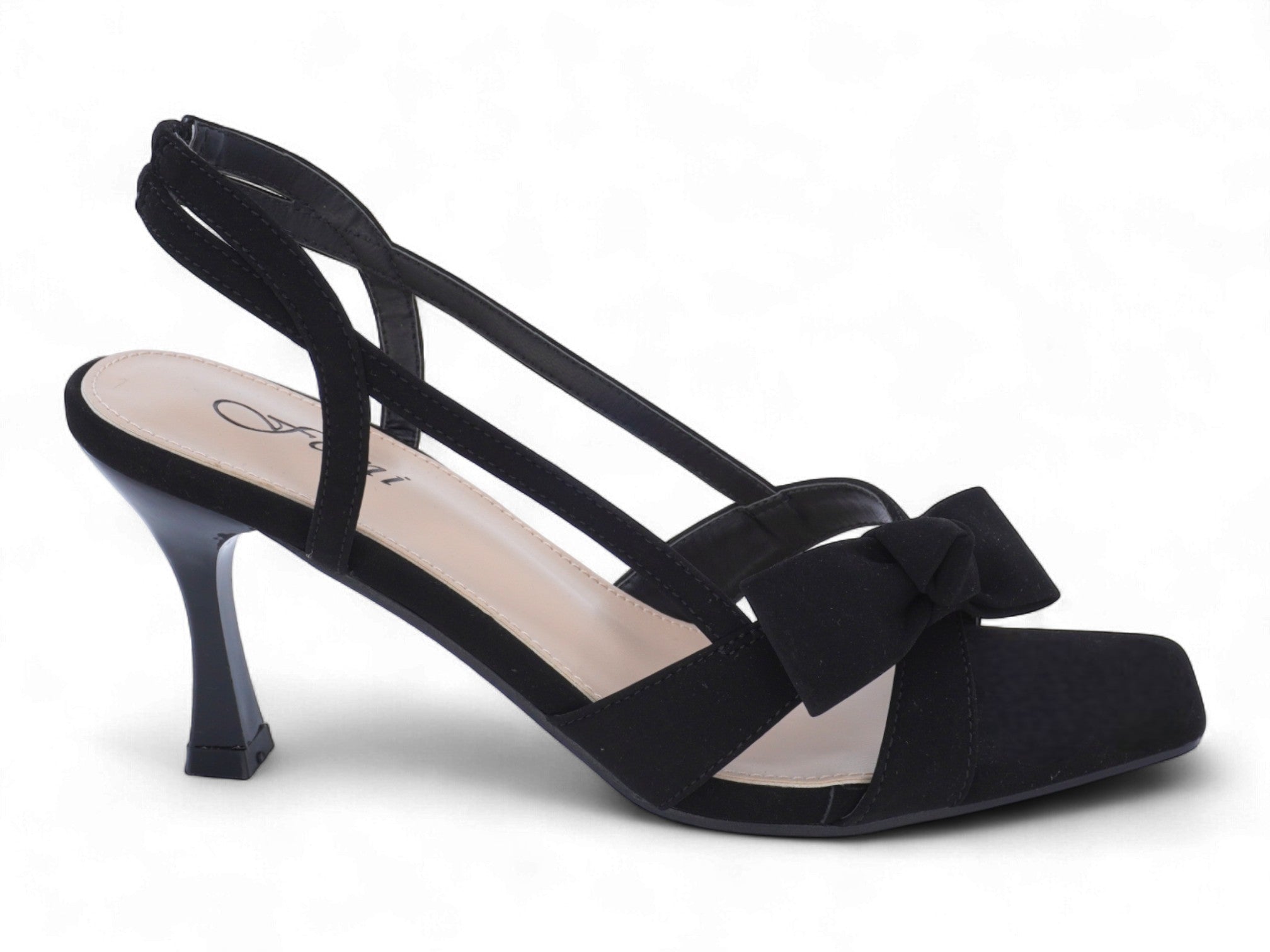 Women's Black Isadora Kitten Heel