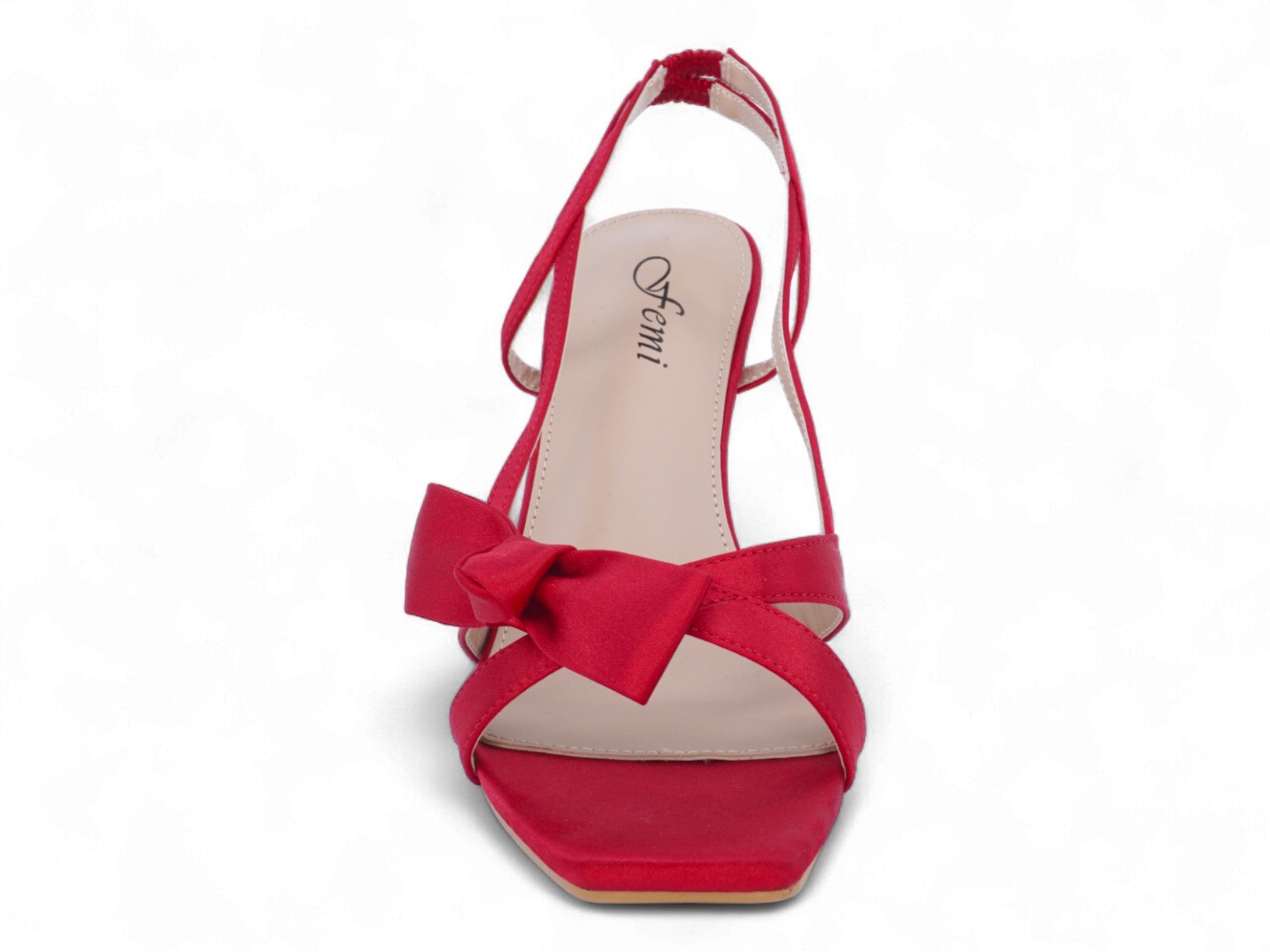 Women's Red Isadora Kitten Heel