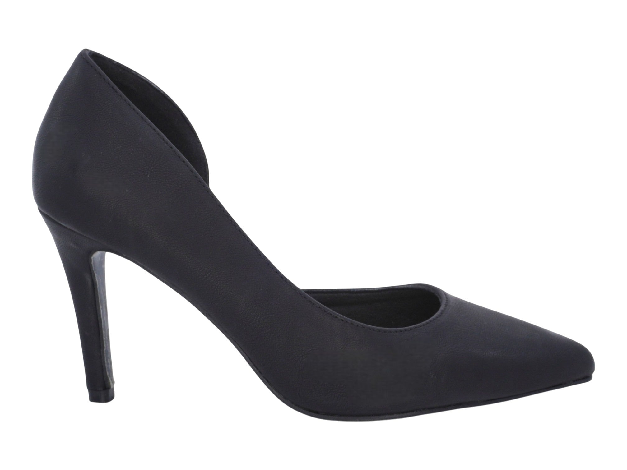 Women's Matte Black D'Orsay Pump