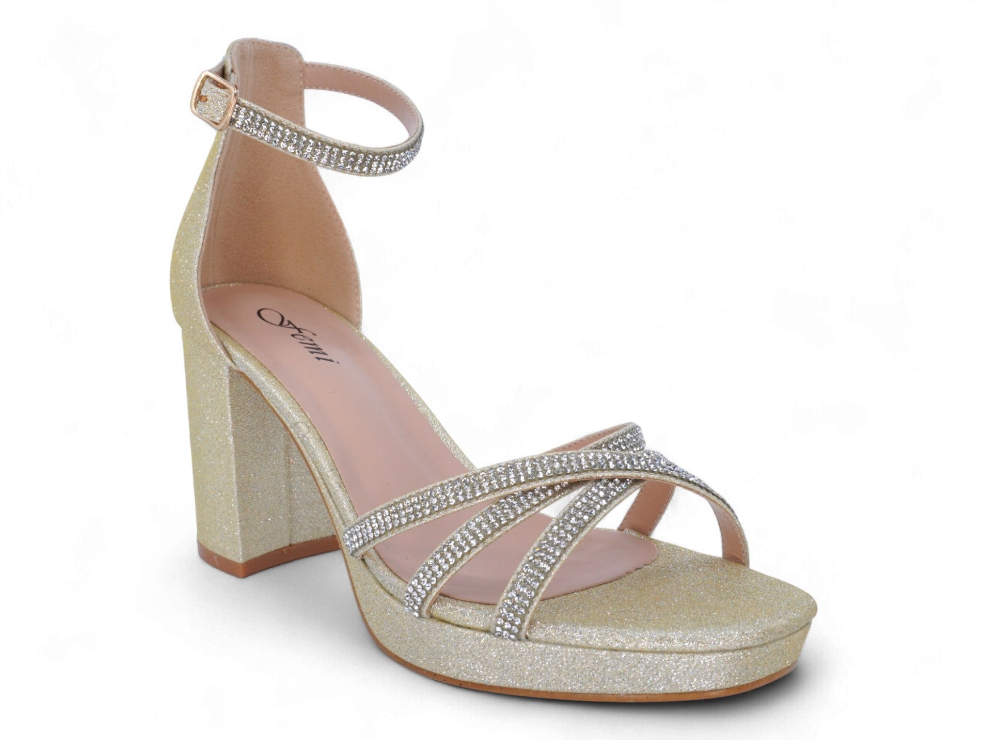 Women's Gold Elara Heel