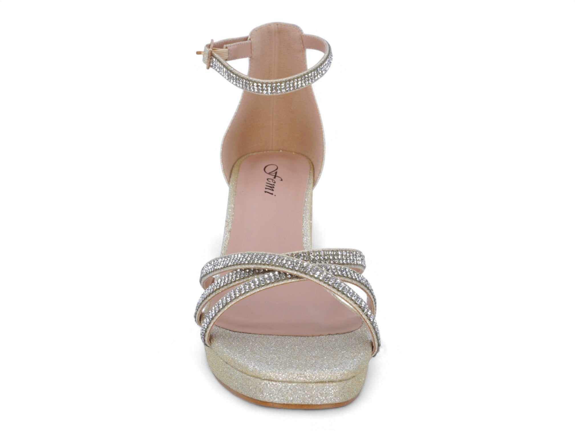 Women's Gold Elara Heel