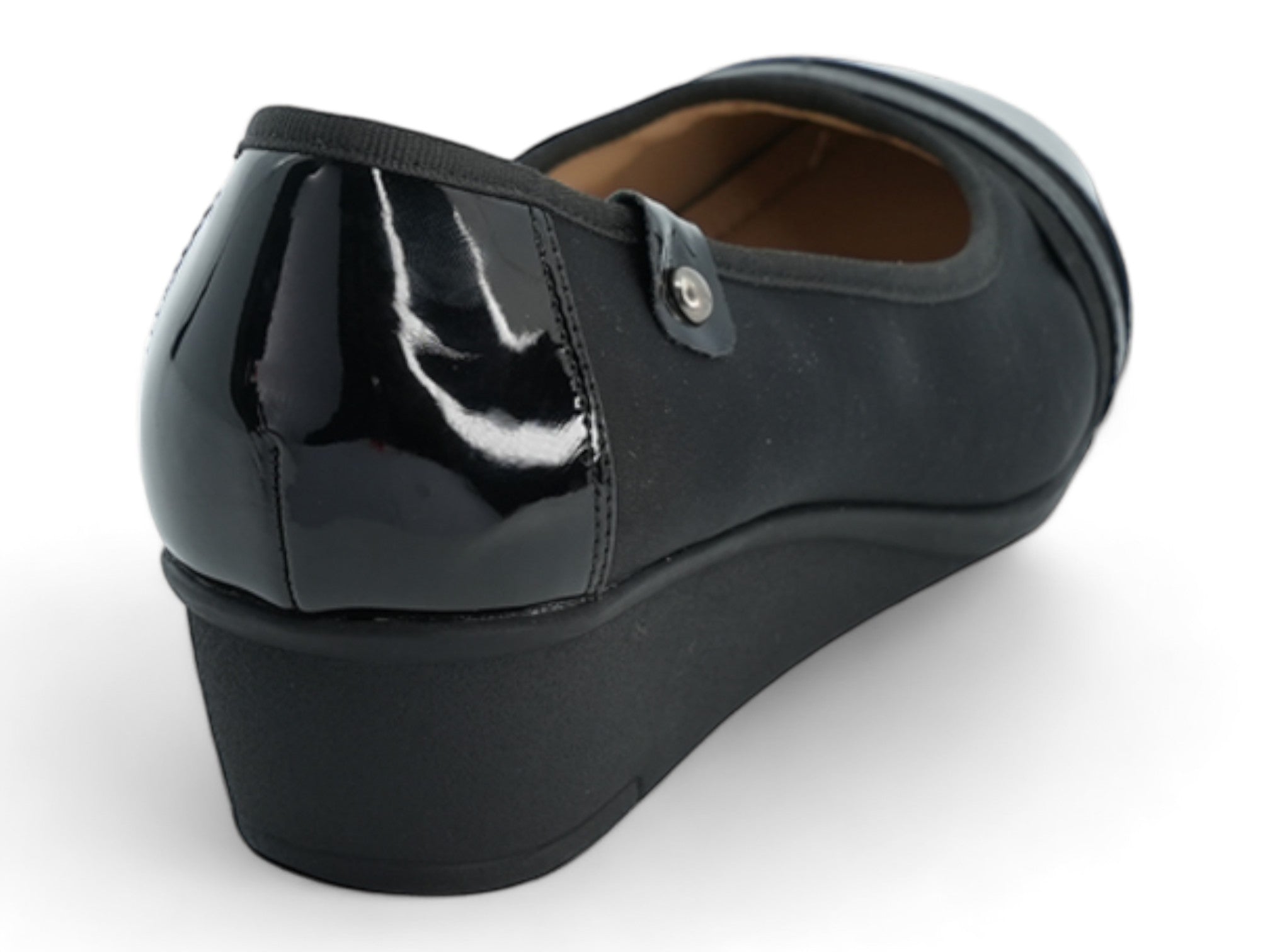 Women's Black Avela Comfort Wedge