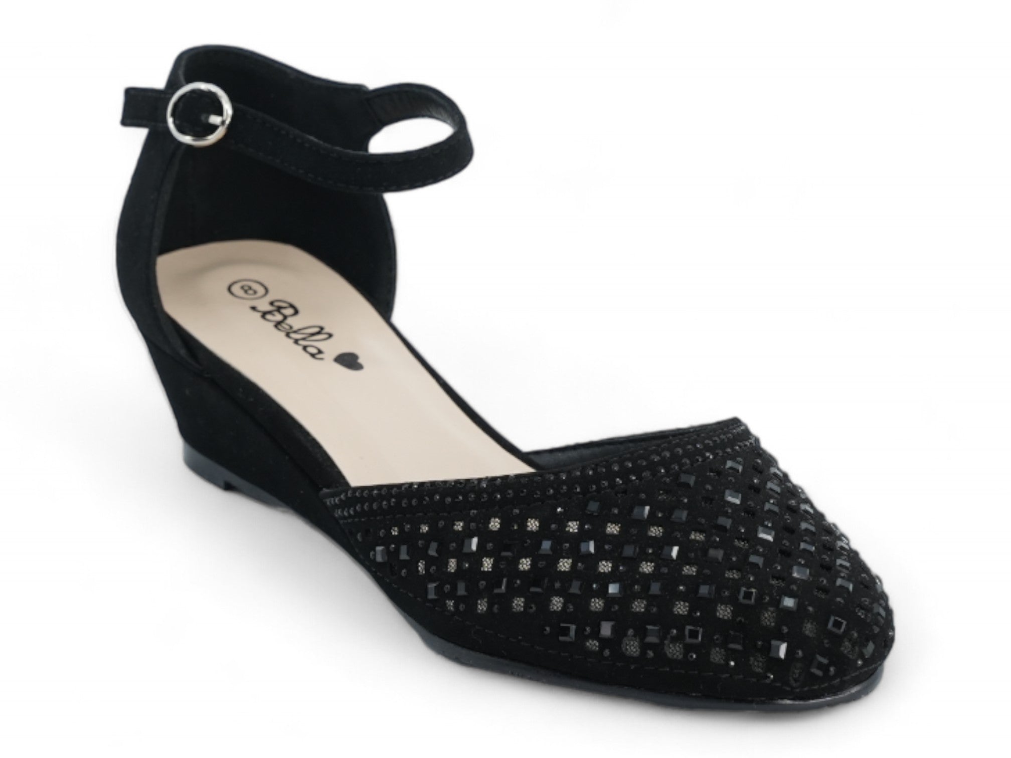 Women's Black Vanessa Wedge