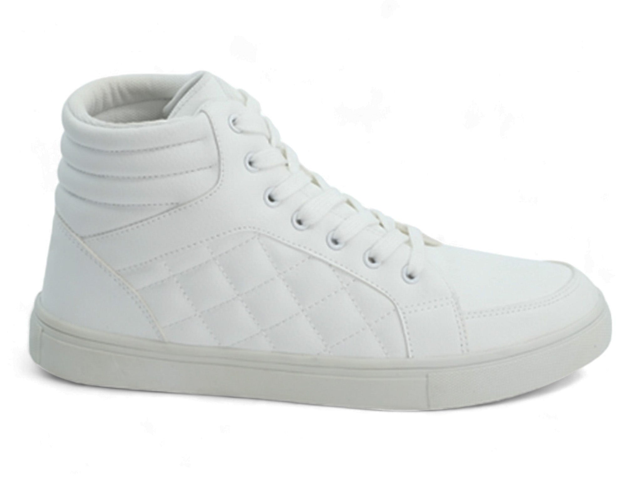 Women's White Mayra High Top Sneaker