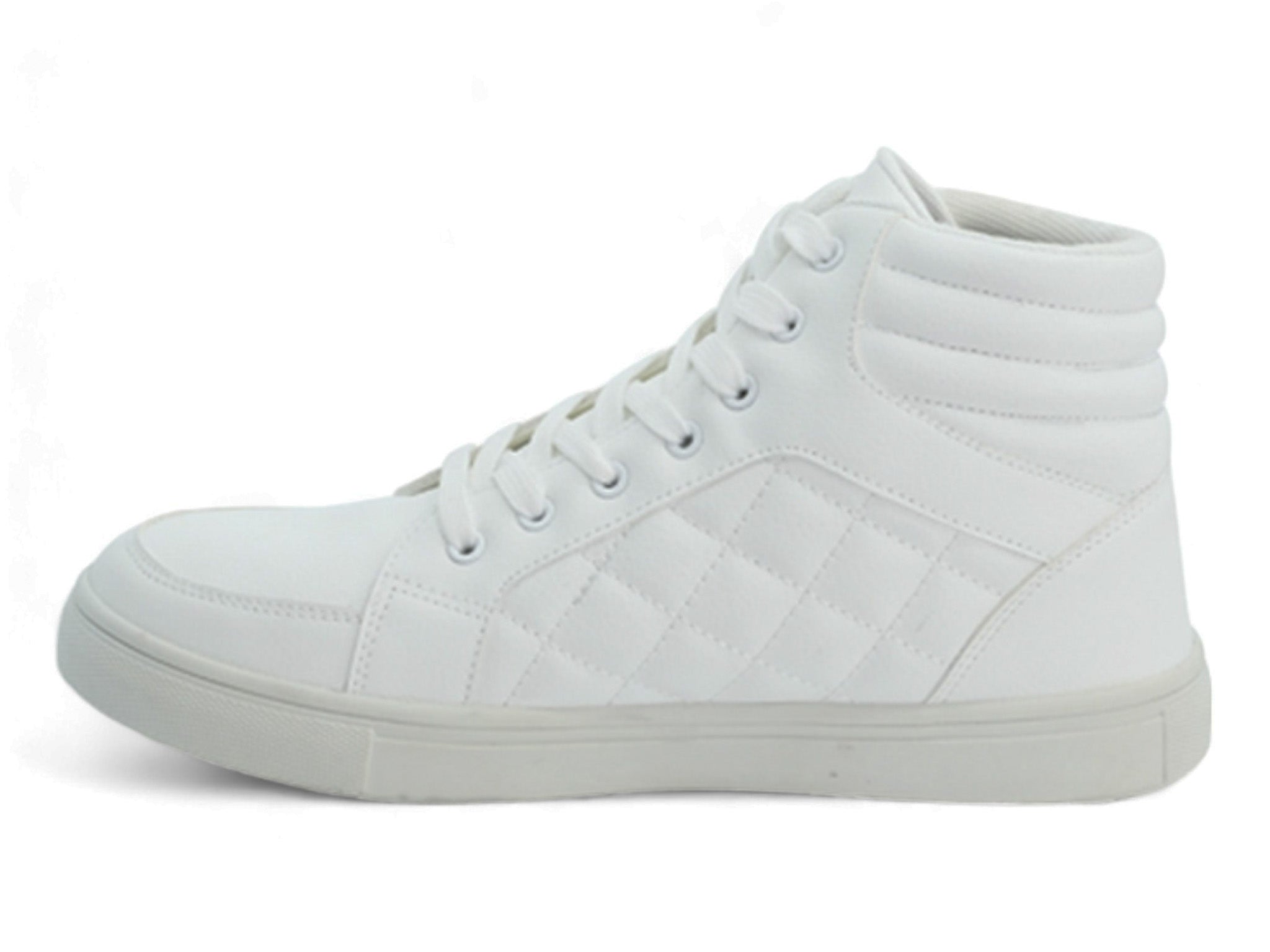 Women's White Mayra High Top Sneaker