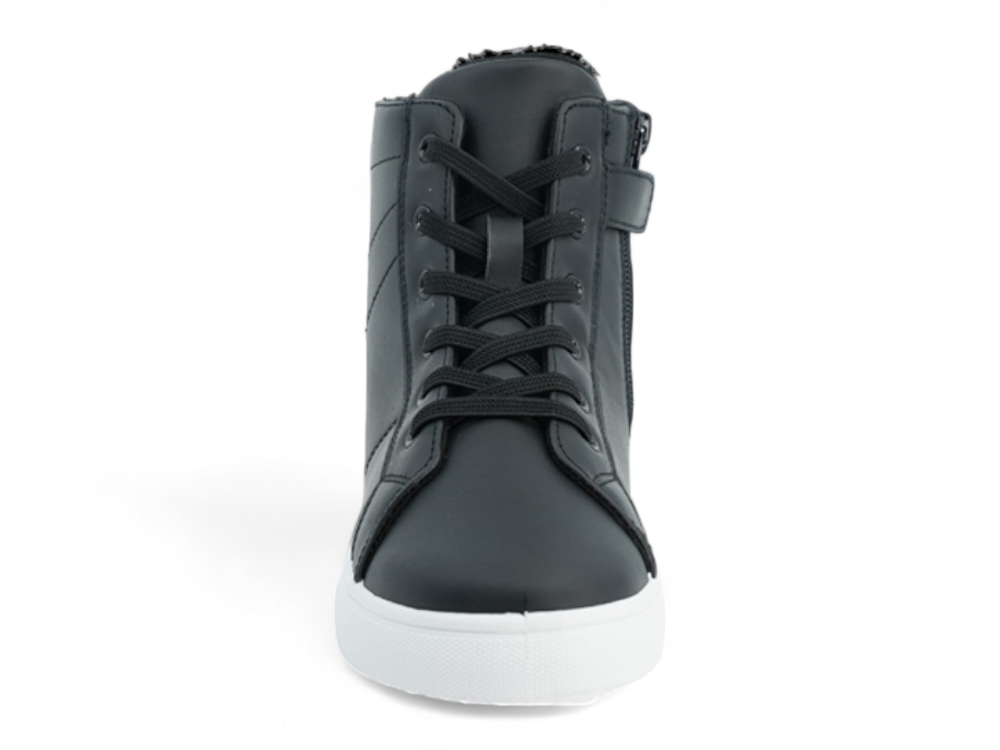 Women's Black Furlined Sneaker