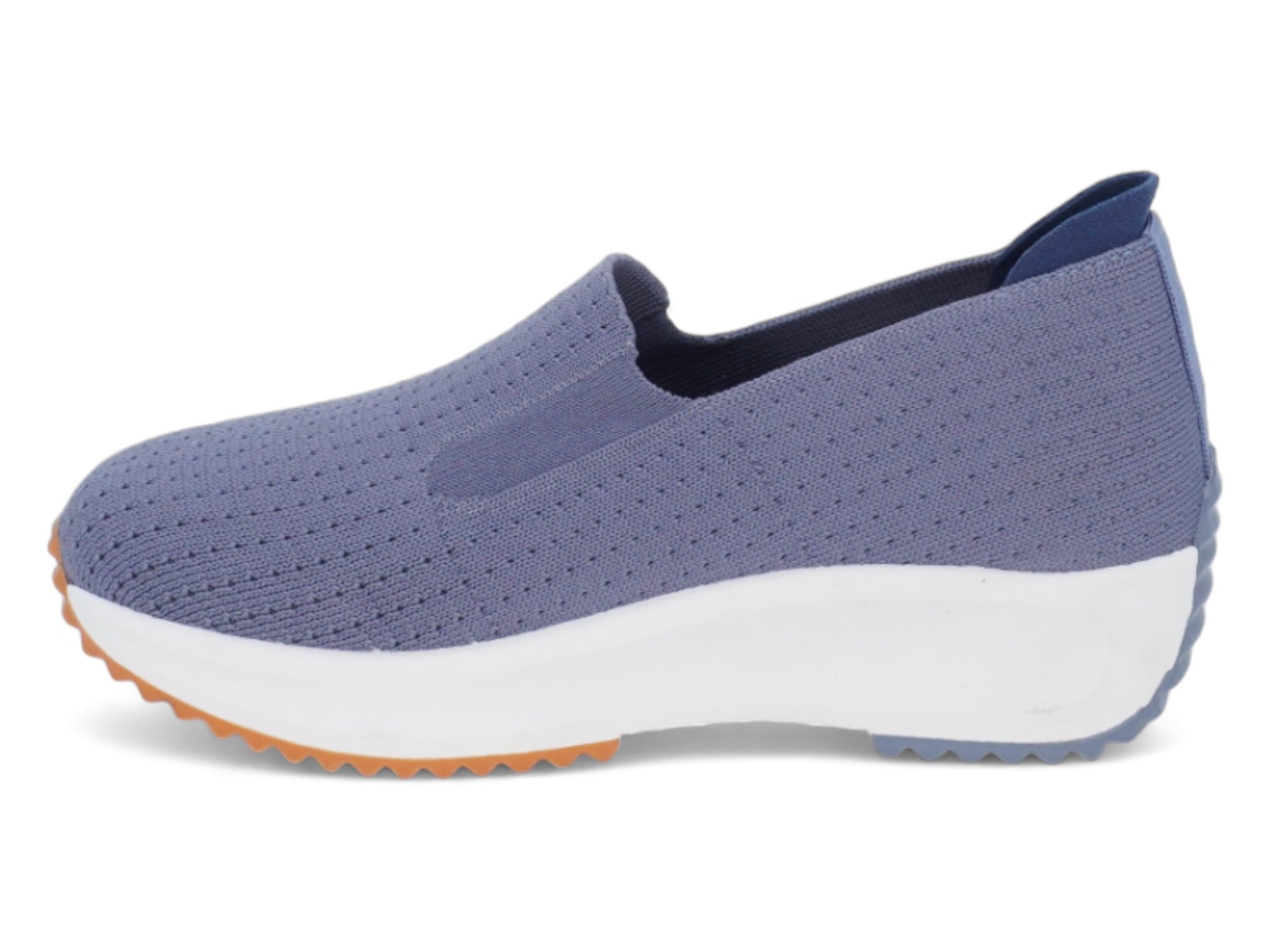 Women's Blue Maggie Slip On