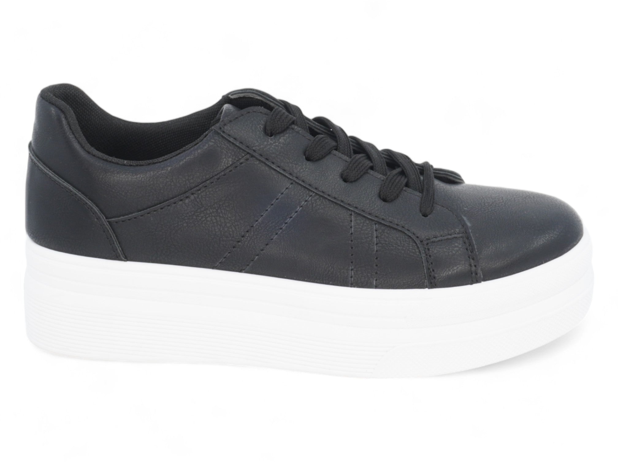 Women's Black Bobbie Platform Sneaker