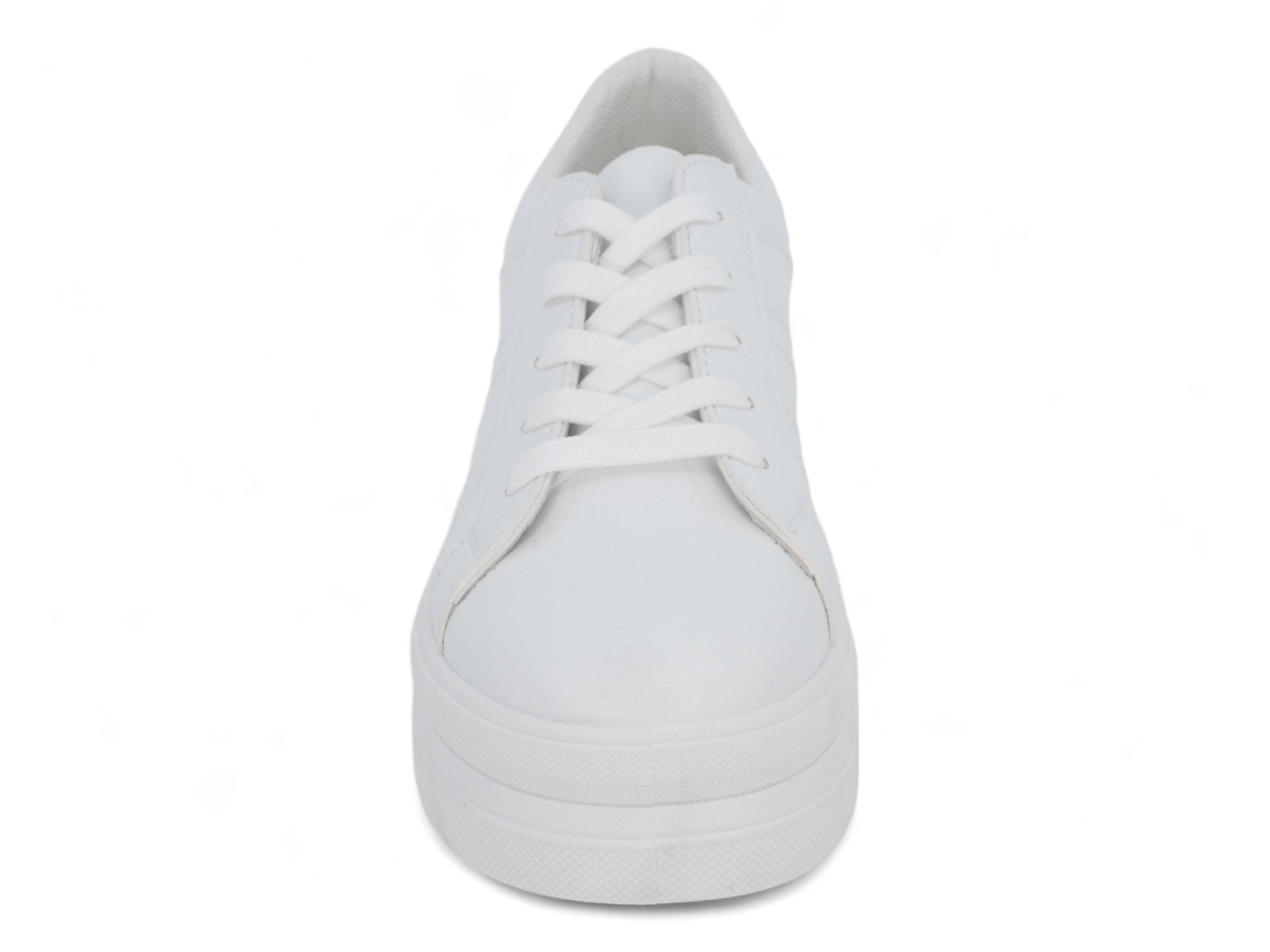 Women's White Bobbie Platform Sneaker