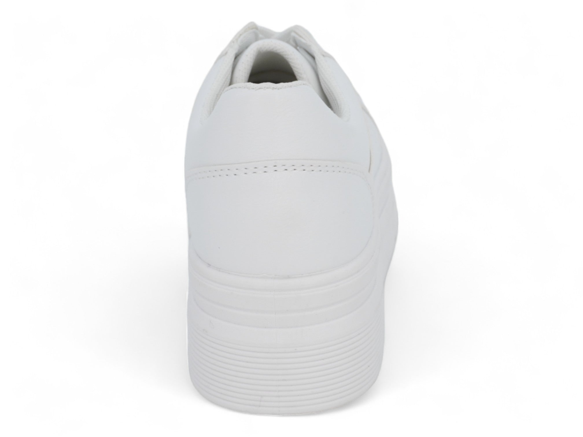 Women's White Bobbie Platform Sneaker