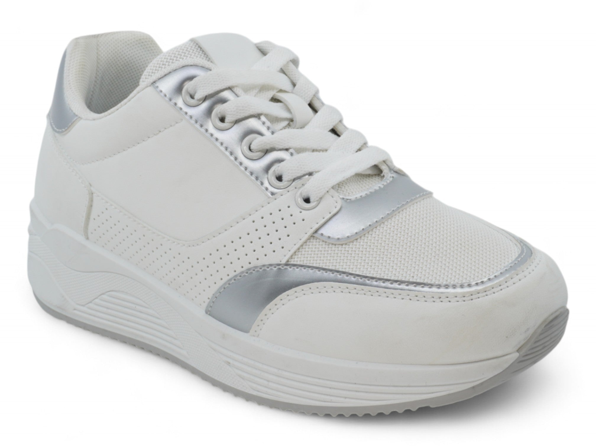 Women's White Caleigh Sneaker
