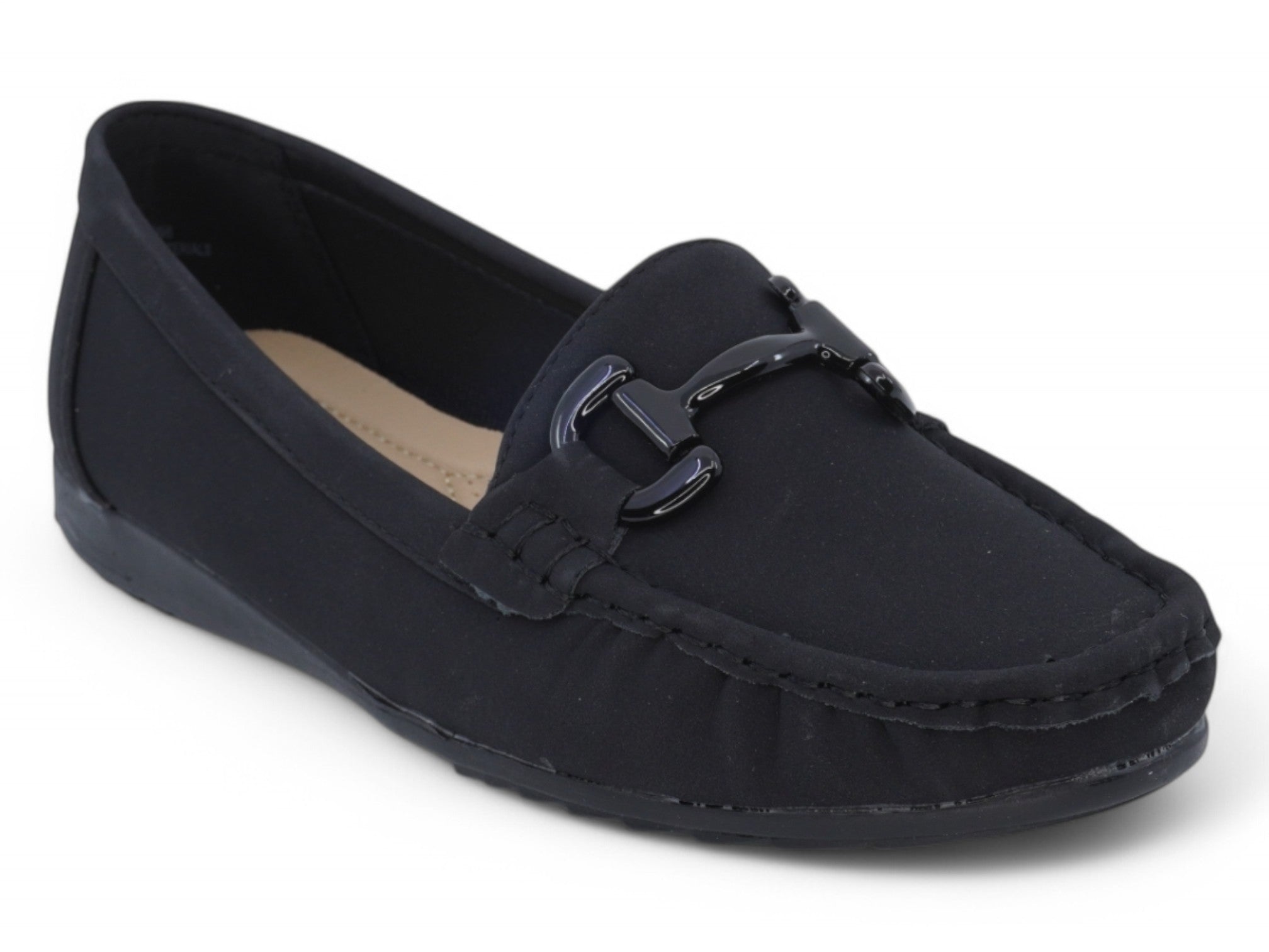 Women's Black Kaylie Moccasin