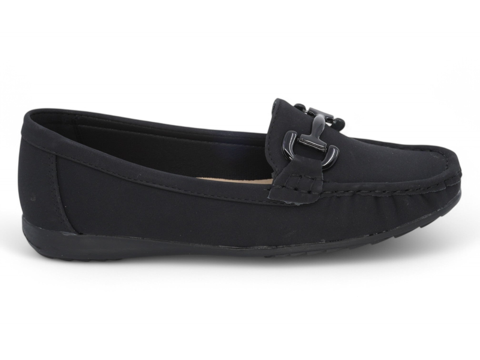 Women's Black Kaylie Moccasin