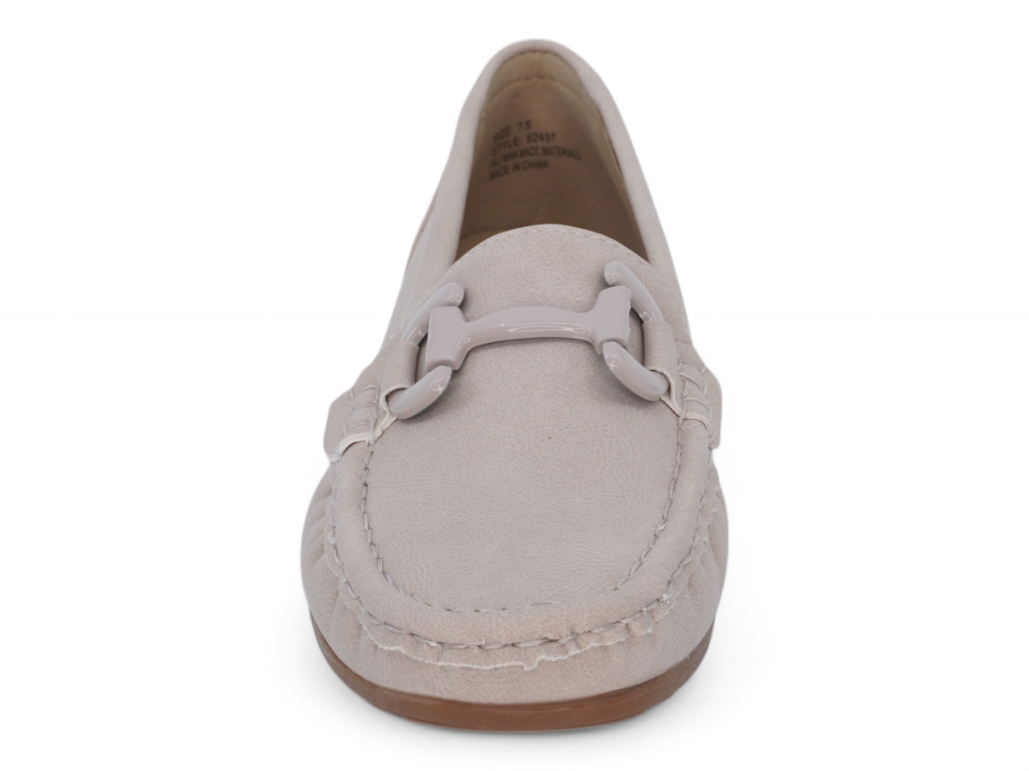 Women's Beige Kaylie Moccasin
