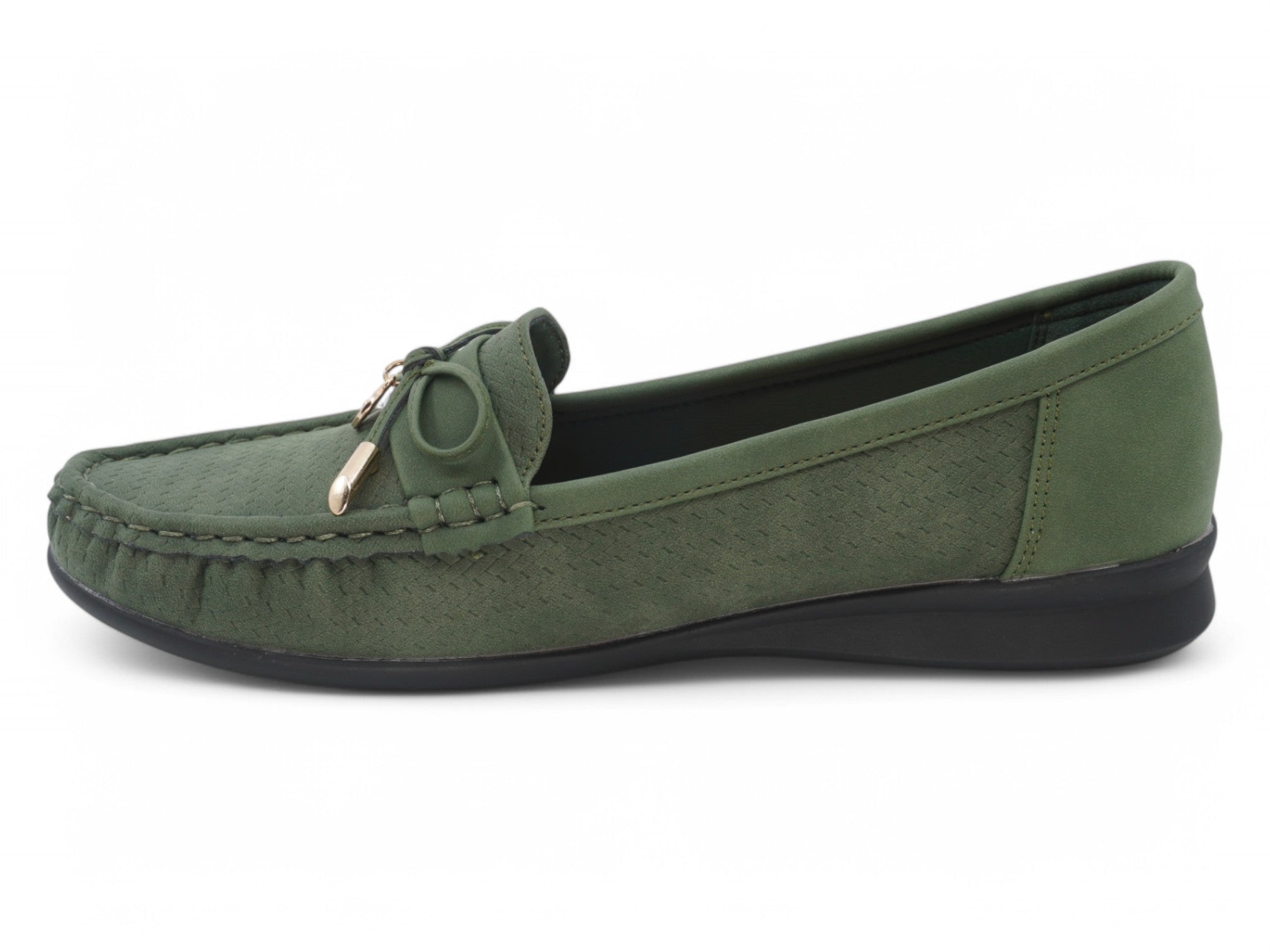 Women's Olive Green Belinda Moccasin