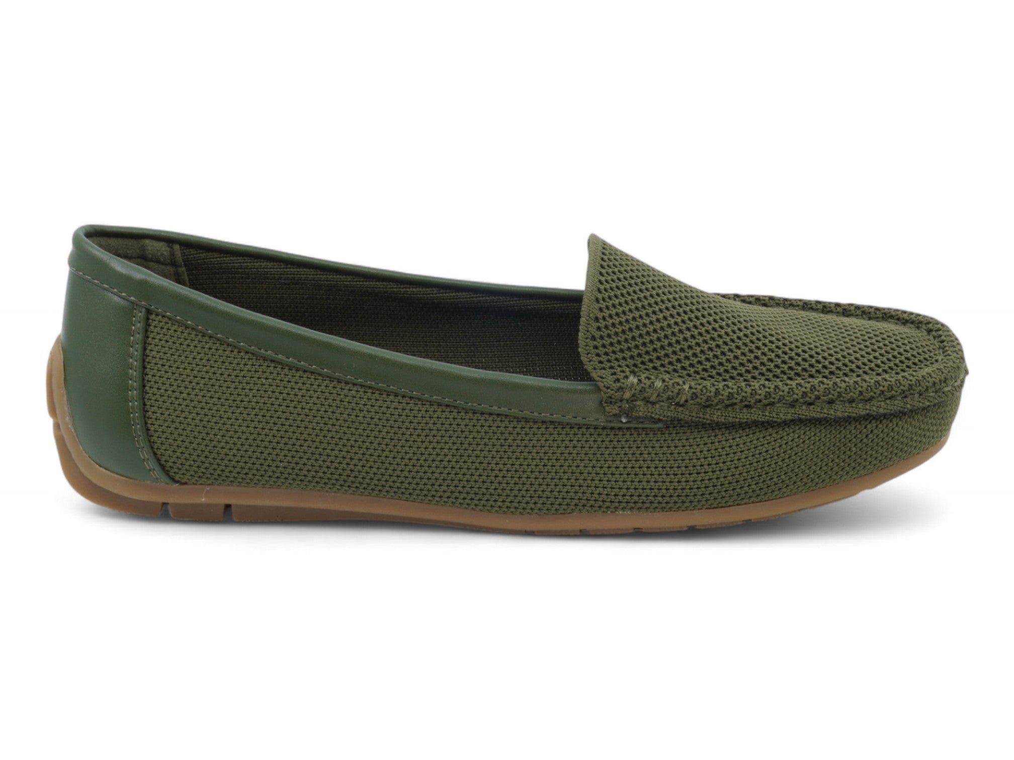 Women's Olive Green Calista Moccasin