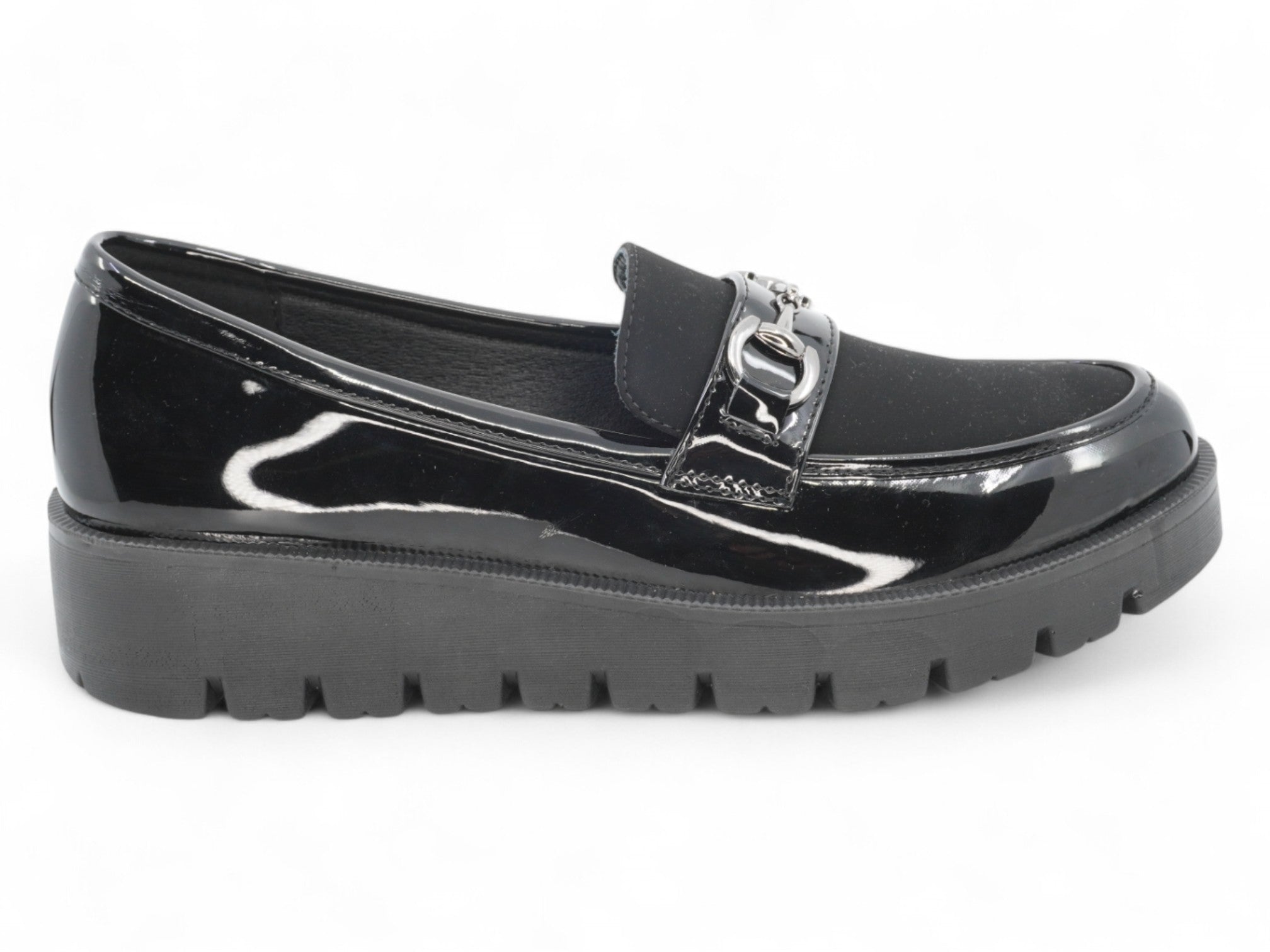 Women's Black Luna Loafer