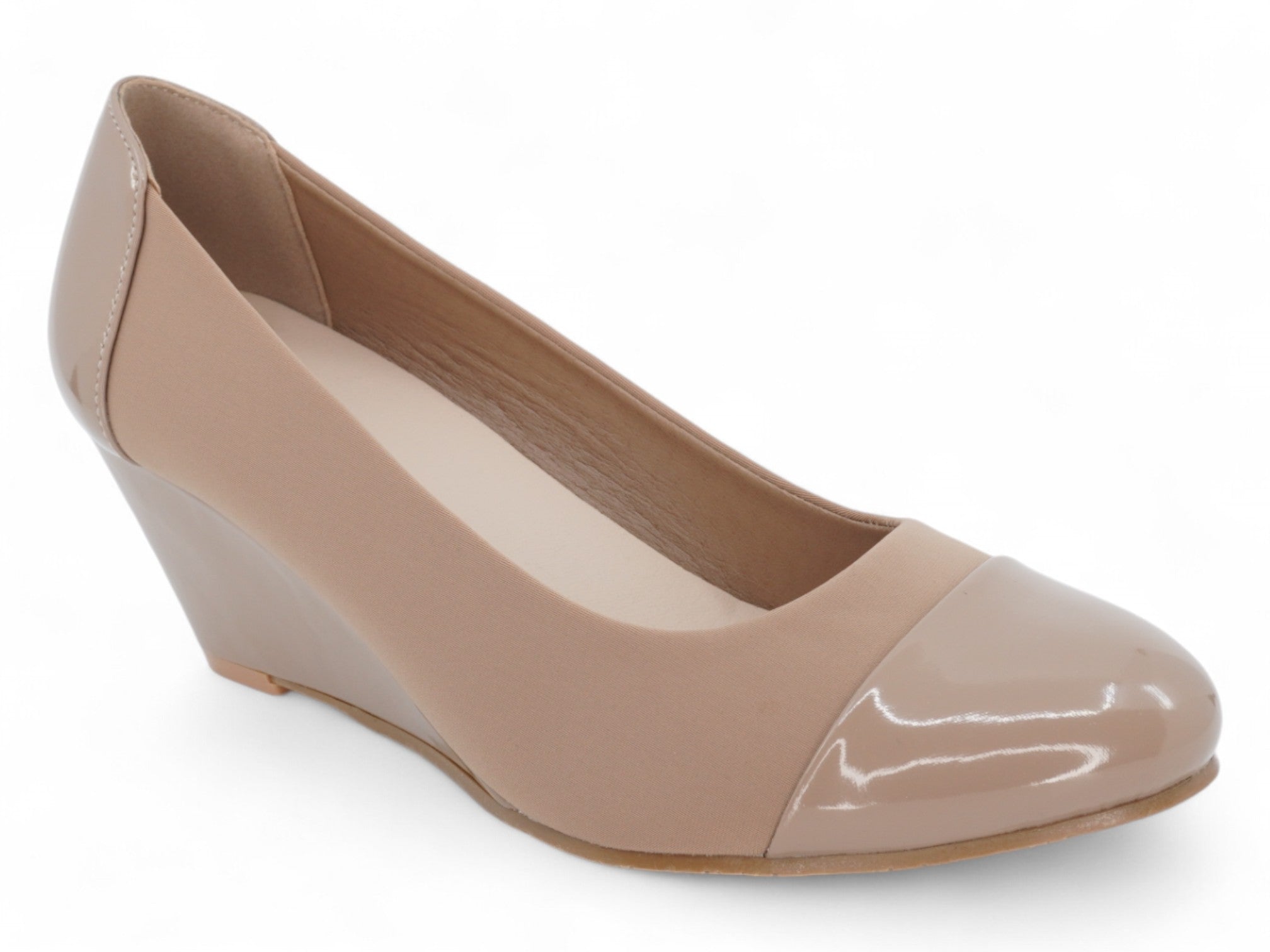 Women's Dark Nude Alena Wedge