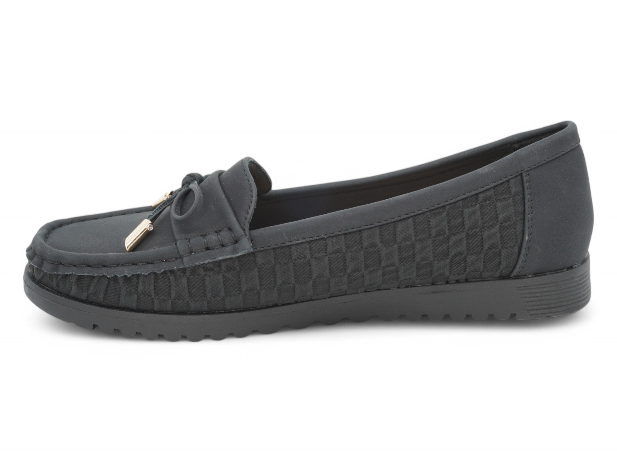 Women's Black Valery Moccasin