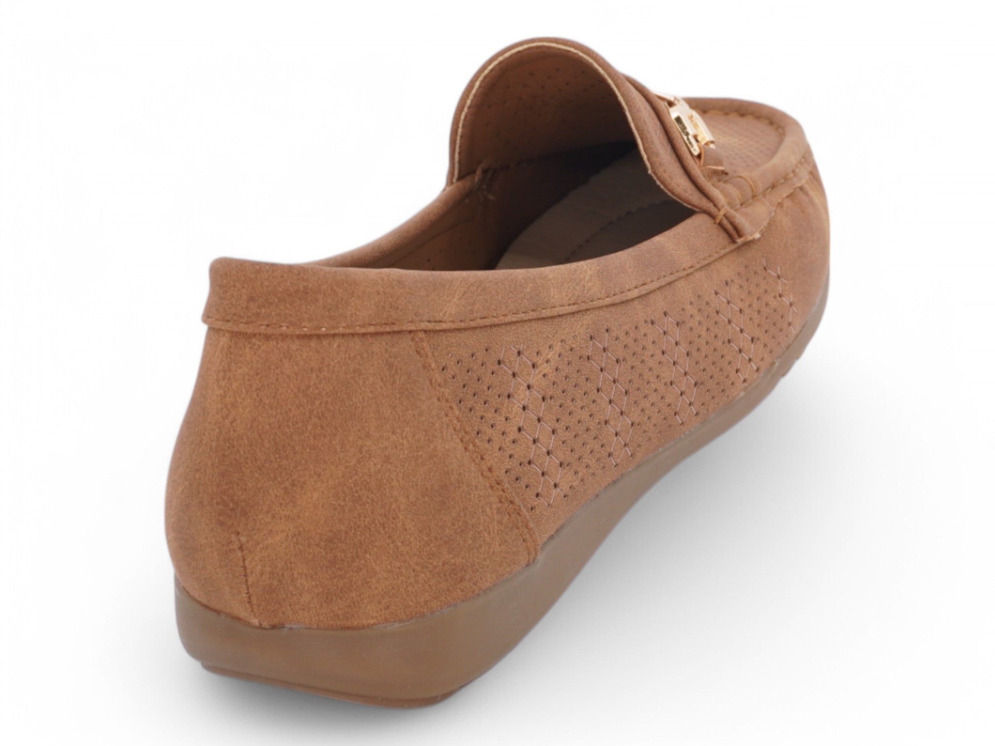 Women's Dark Tan Nala Moccasin