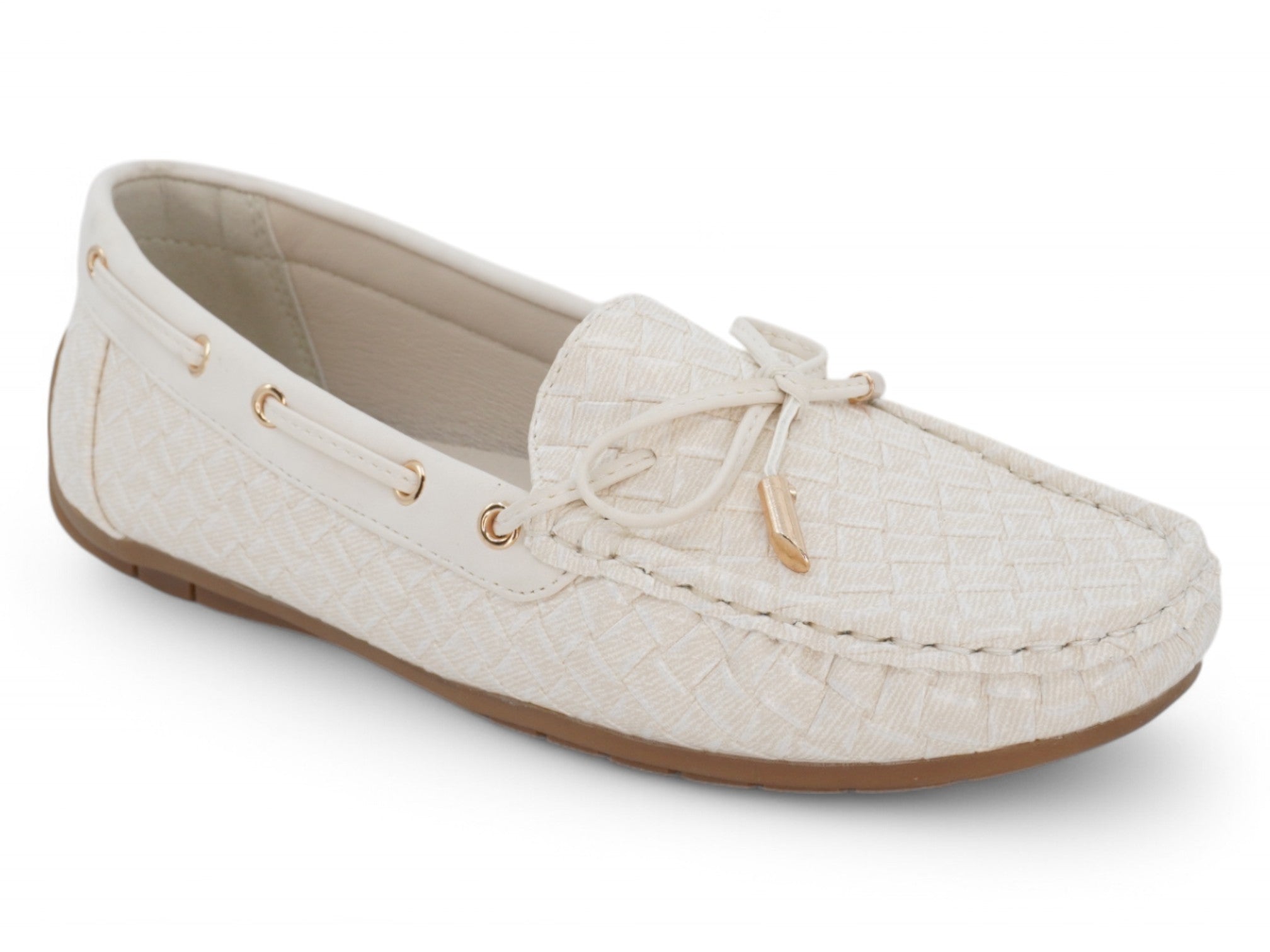 Women's Ivory Annika Moccasin
