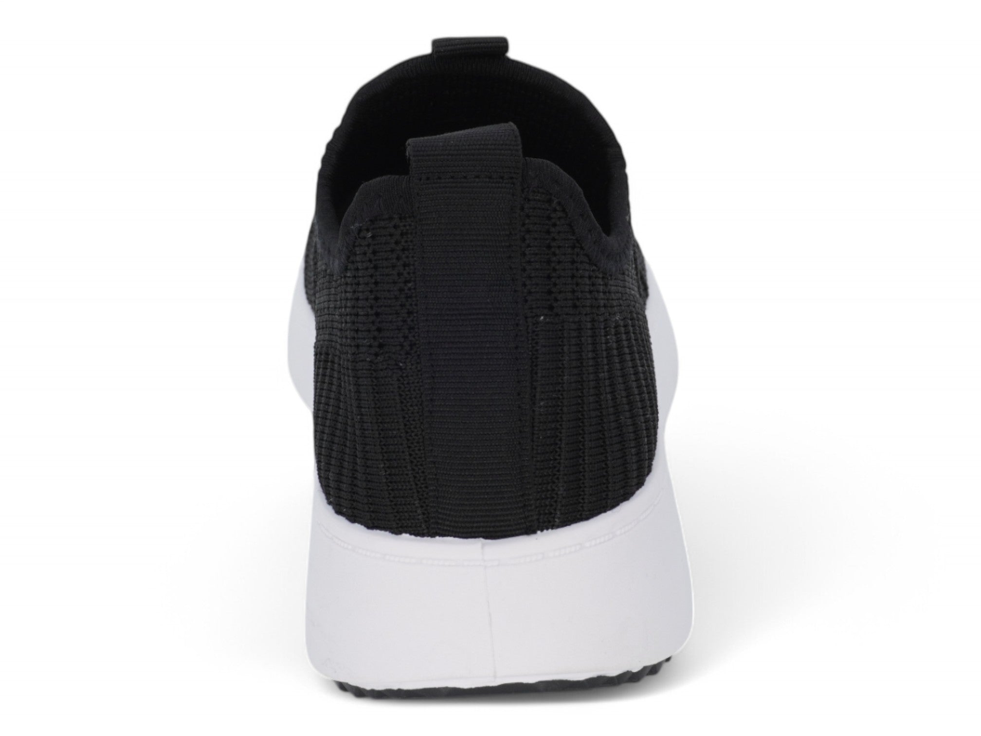 Women's Black High Rise Flyknit Slip On