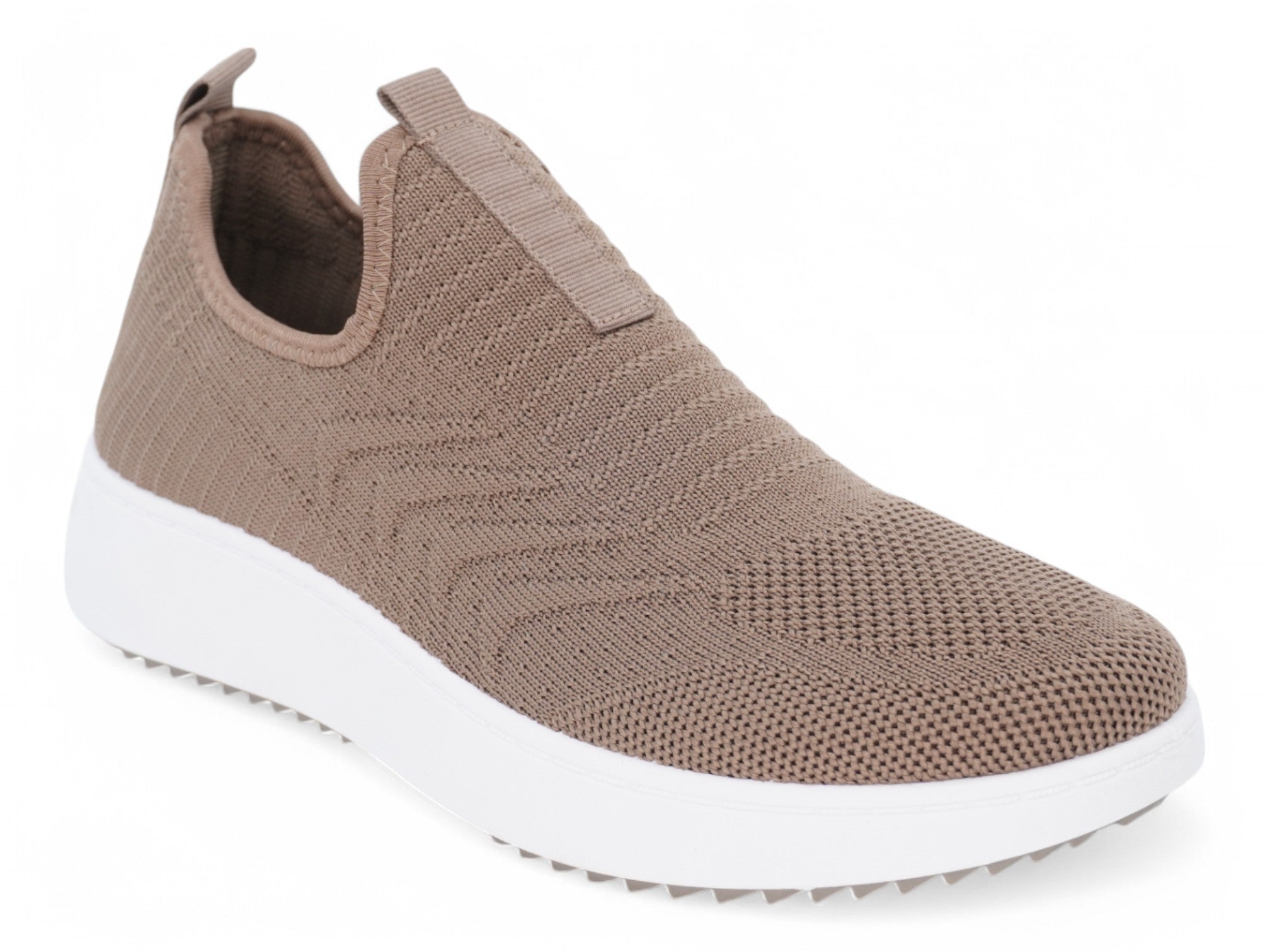 Women's Brown High Rise Flyknit Slip On