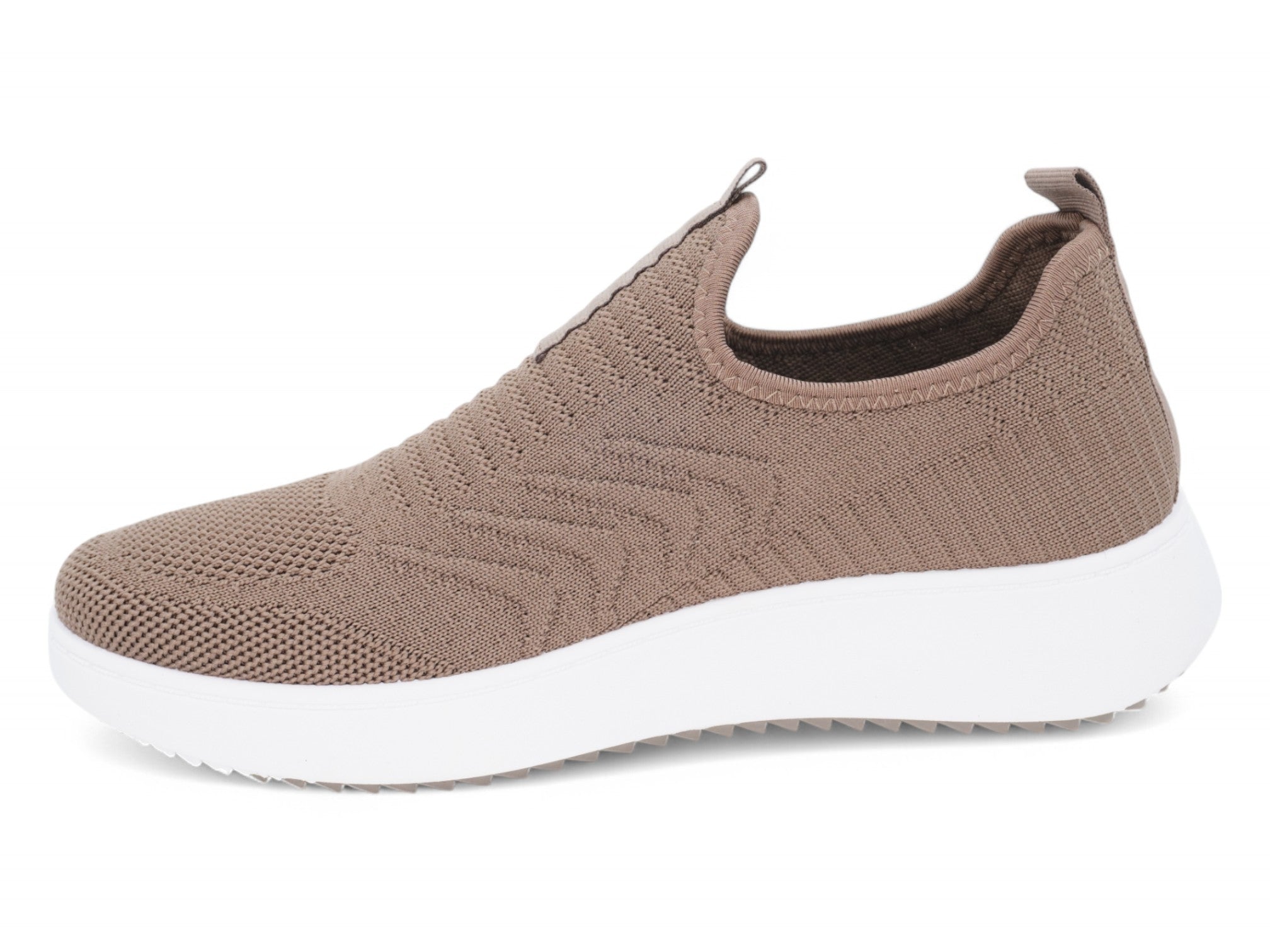 Women's Brown High Rise Flyknit Slip On