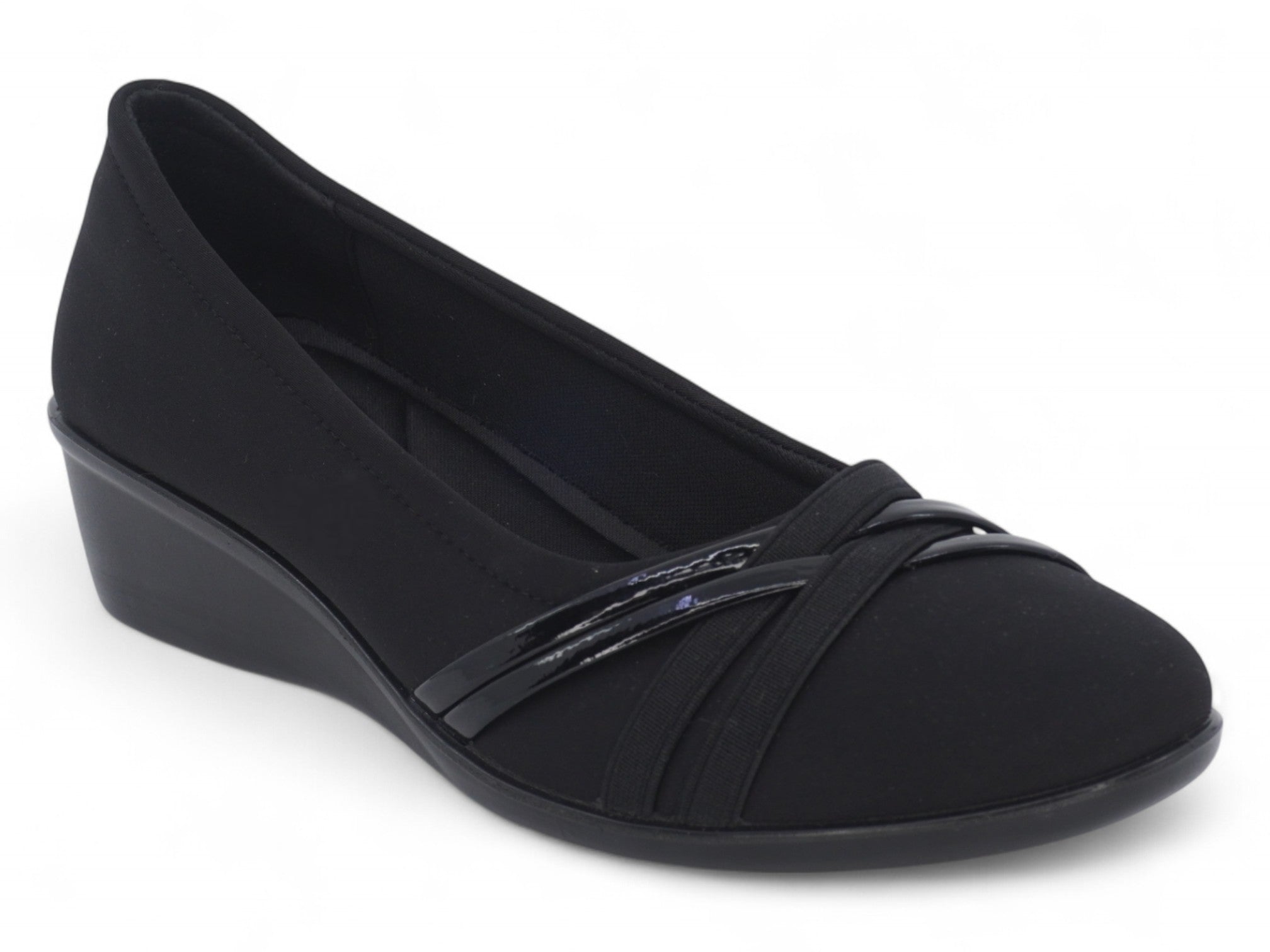 Women's Black Marlen Comfort Wedge