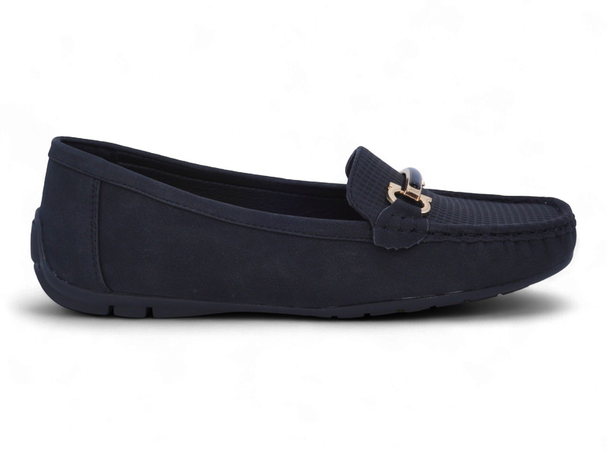 Women's Black Louisiana Moccasin