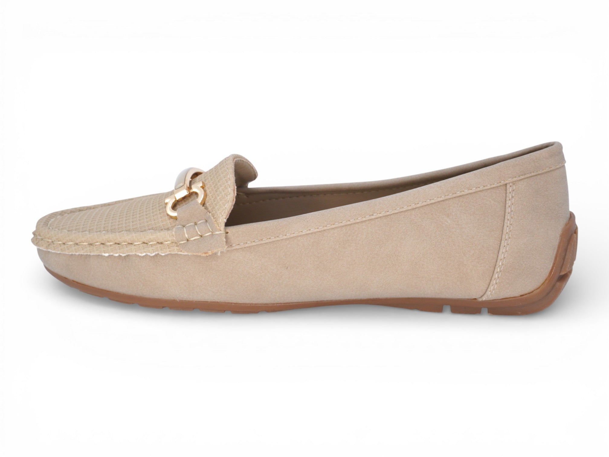 Women's Beige Louisiana Moccasin