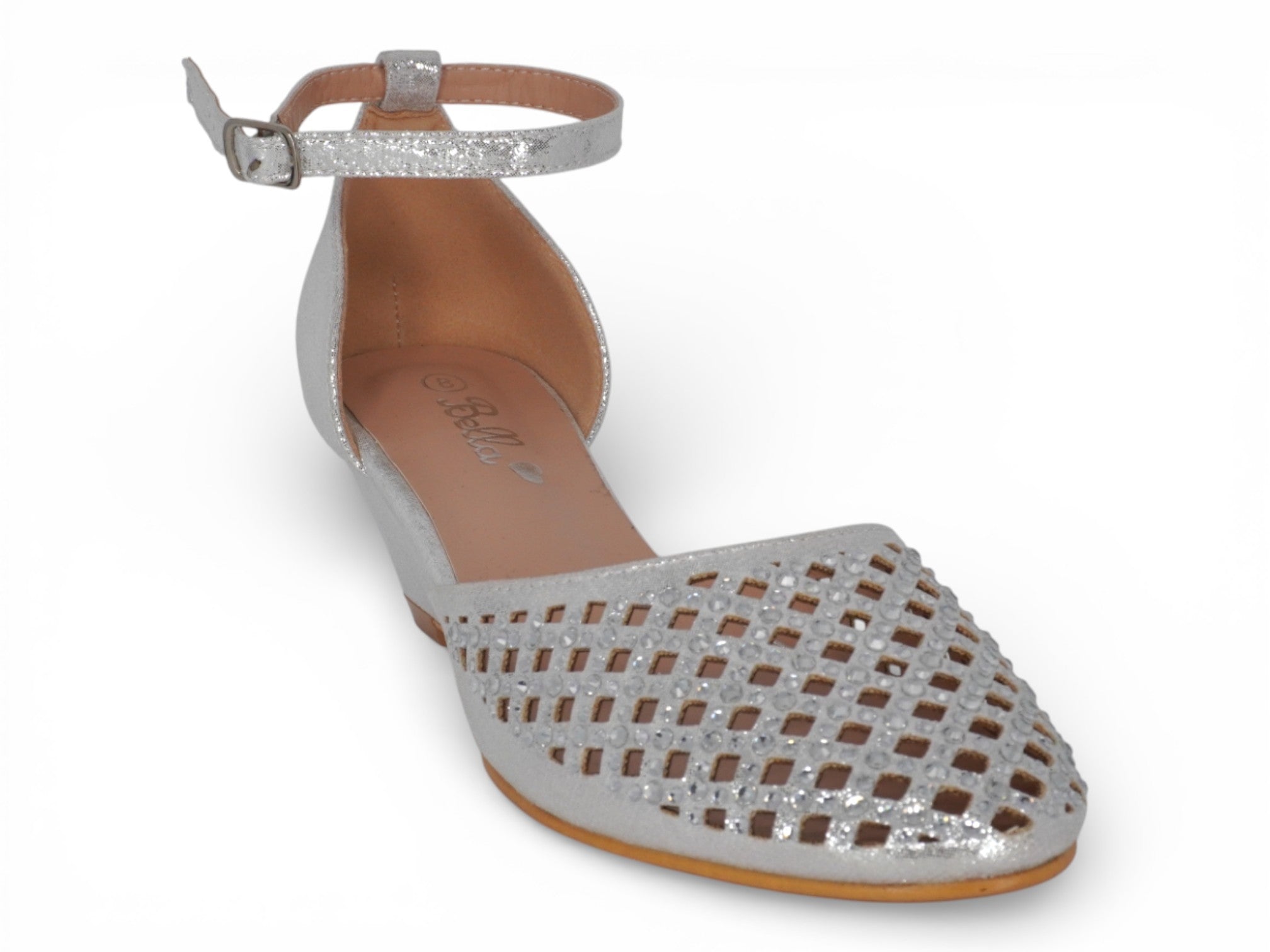 Women's Silver Gladys Wedge