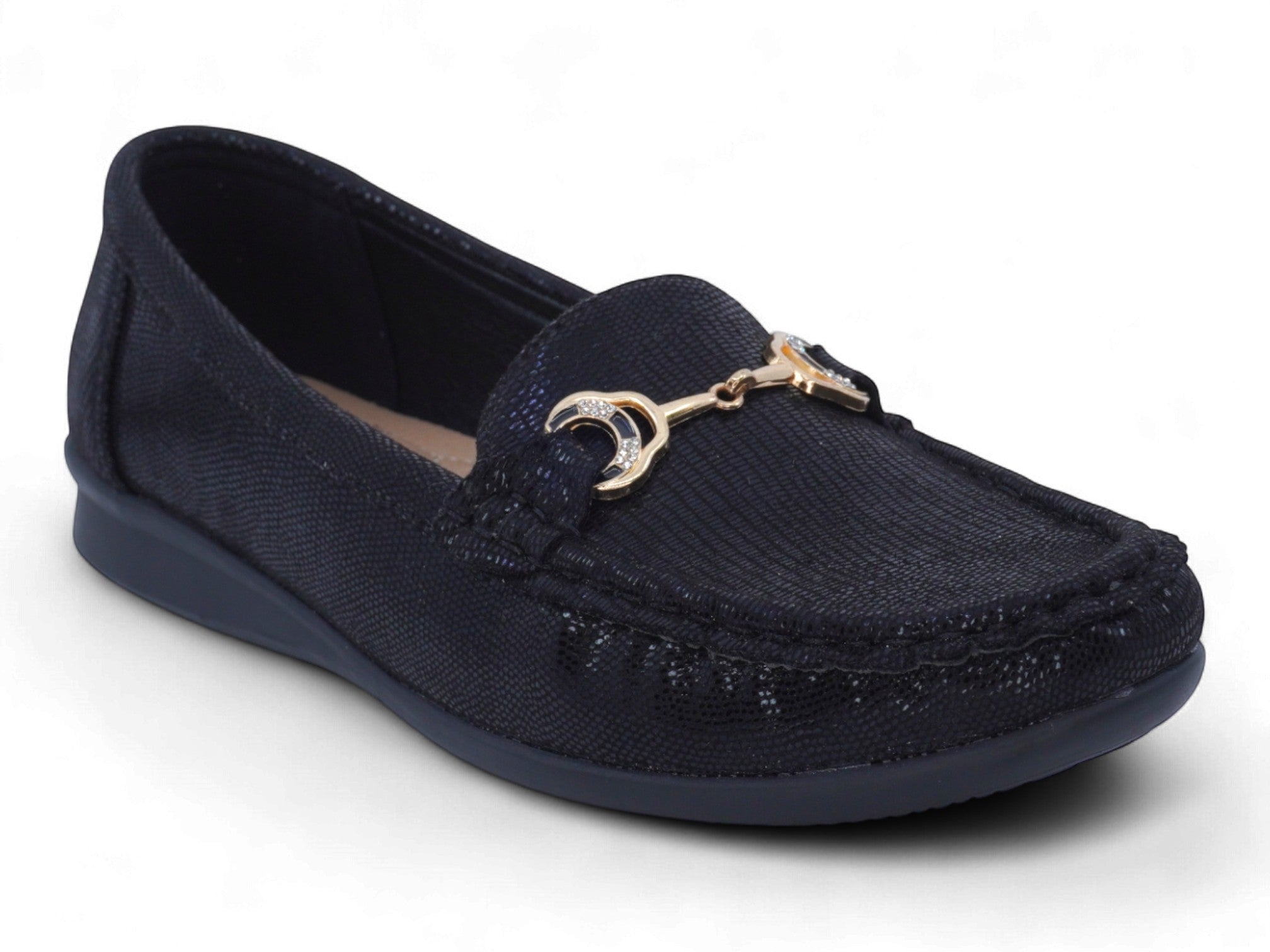Women's Black Julessa Moccasin