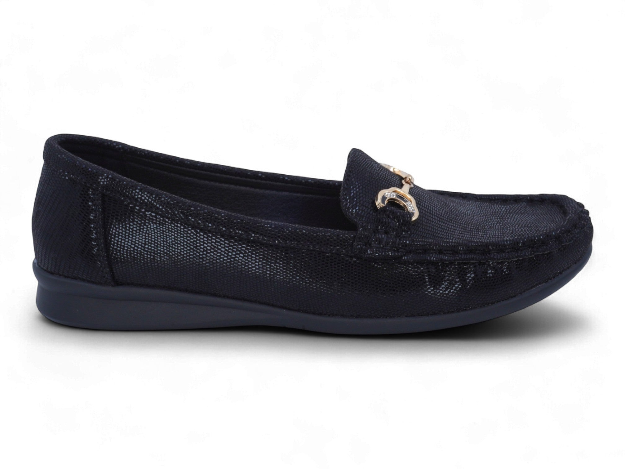 Women's Black Julessa Moccasin