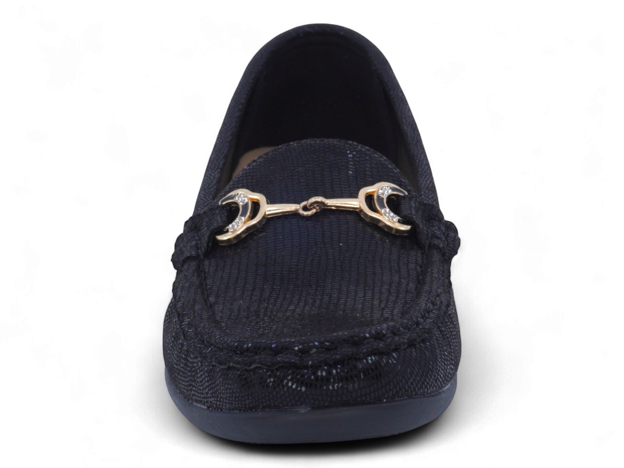 Women's Black Julessa Moccasin