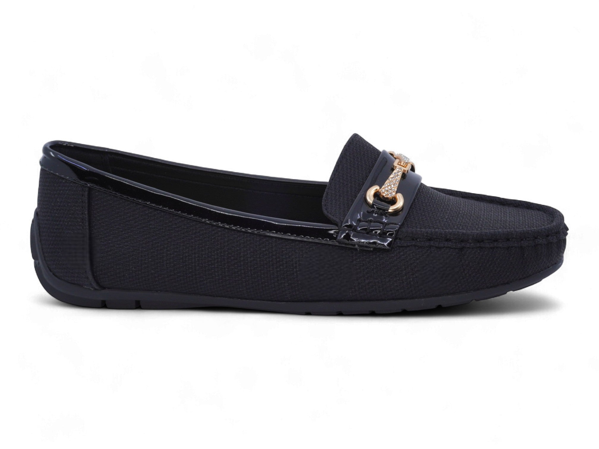 Women's Black Trixie Moccasin