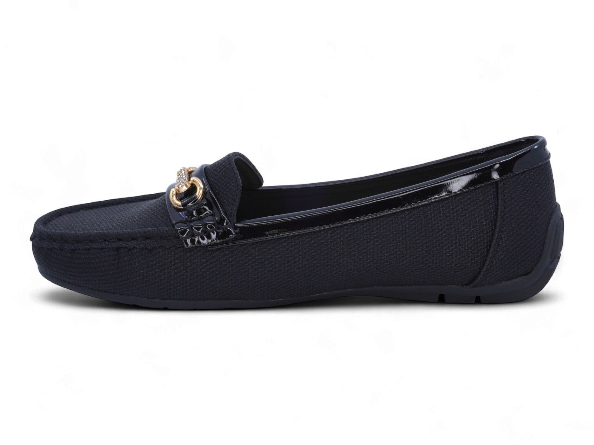 Women's Black Trixie Moccasin