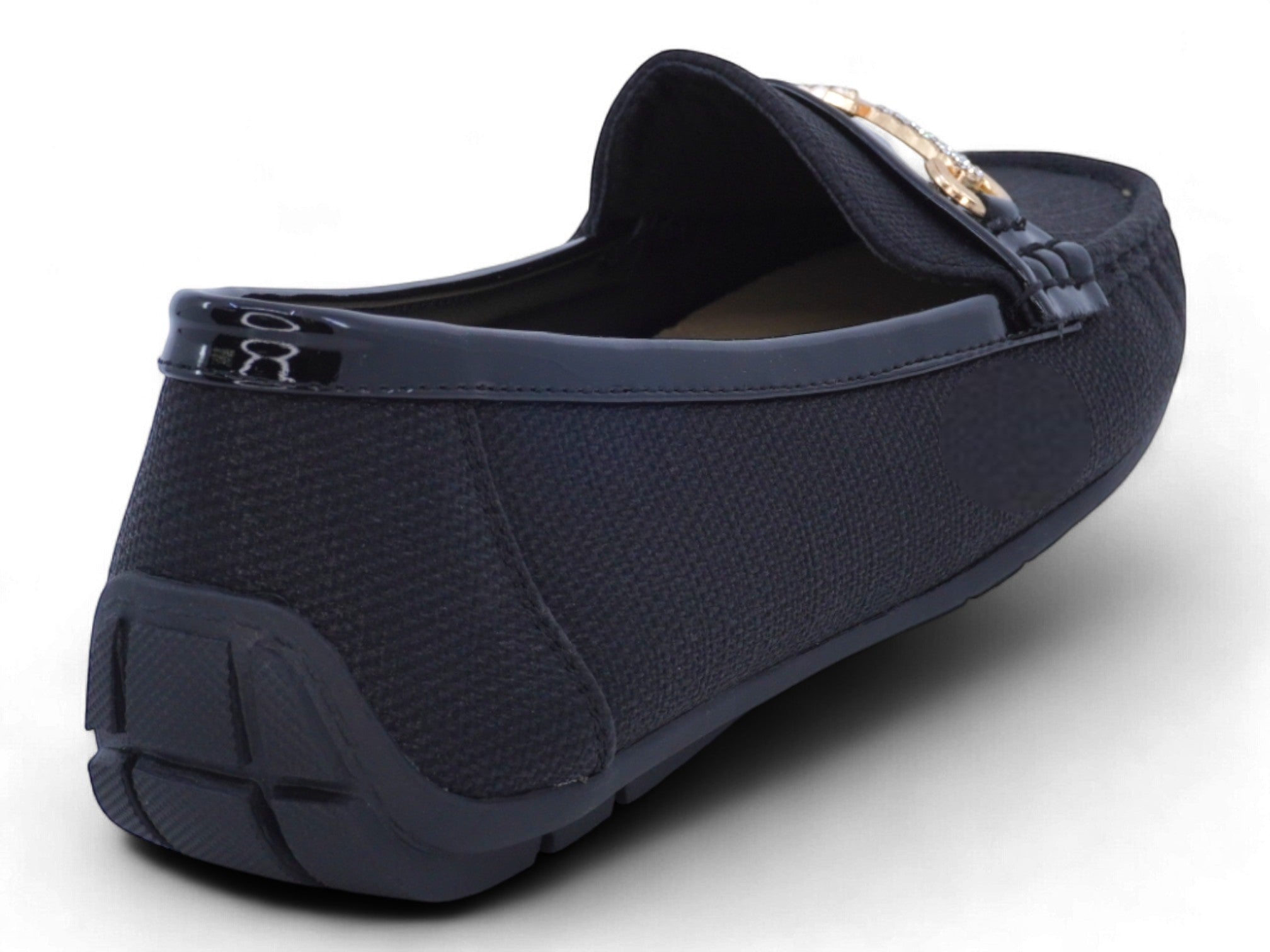 Women's Black Trixie Moccasin
