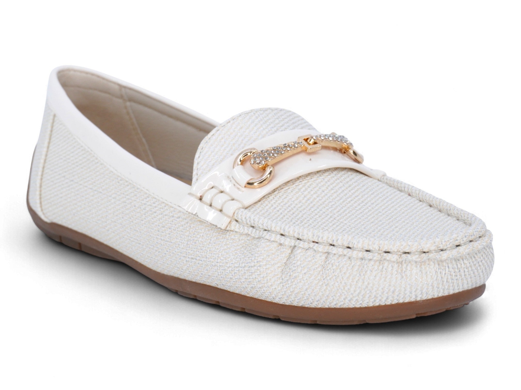 Women's Ivory Trixie Moccasin
