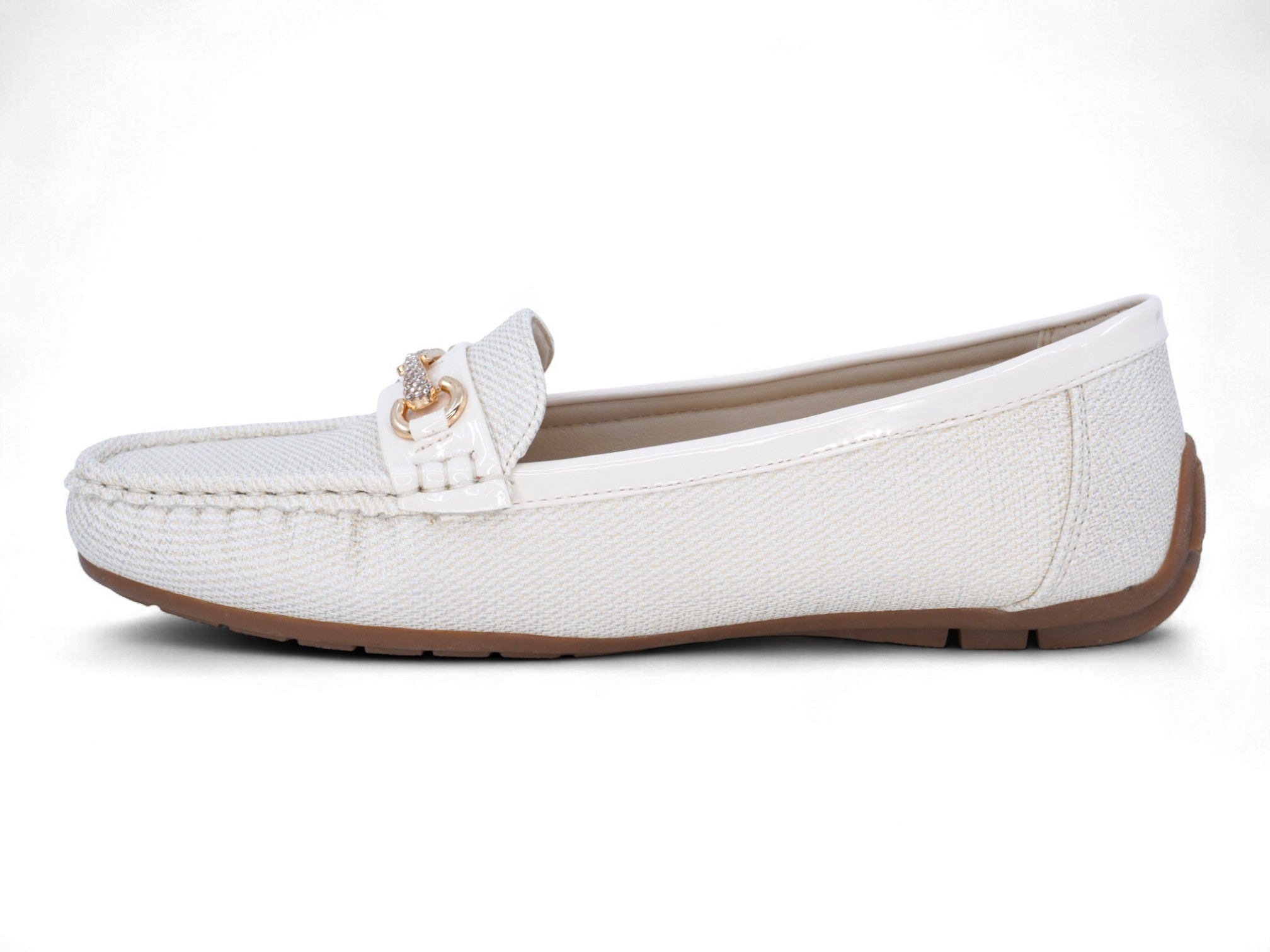 Women's Ivory Trixie Moccasin