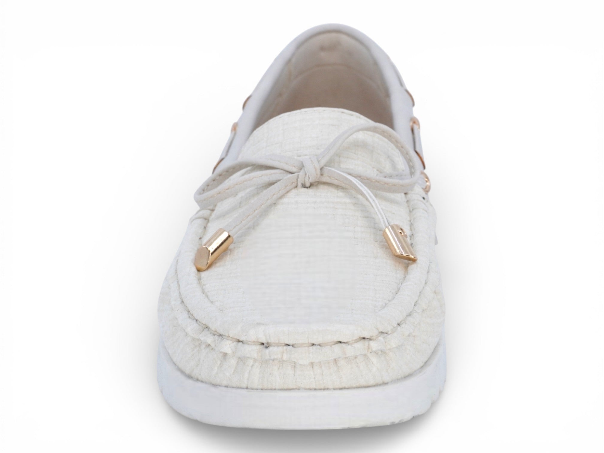 Women's Ivory Juliette Boat Shoe