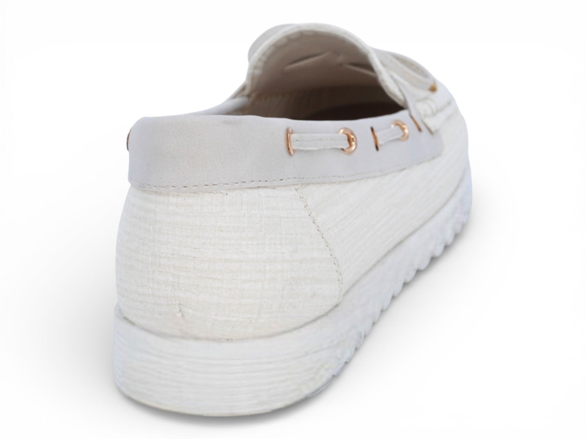 Women's Ivory Juliette Boat Shoe