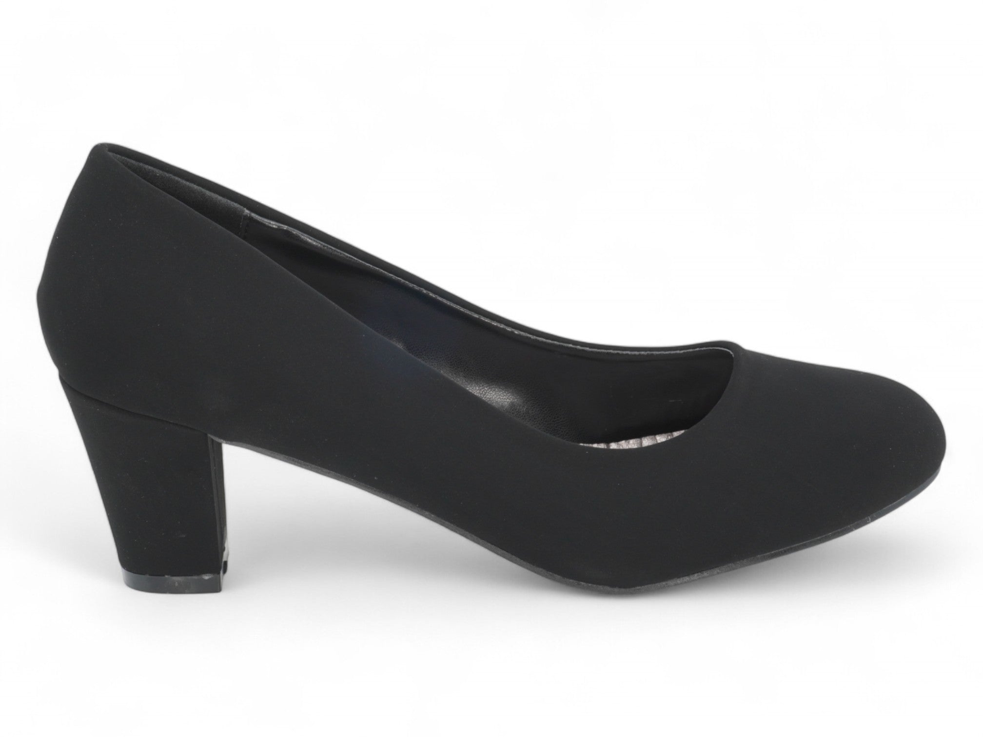 Women's Black Rani Wide Width Heel