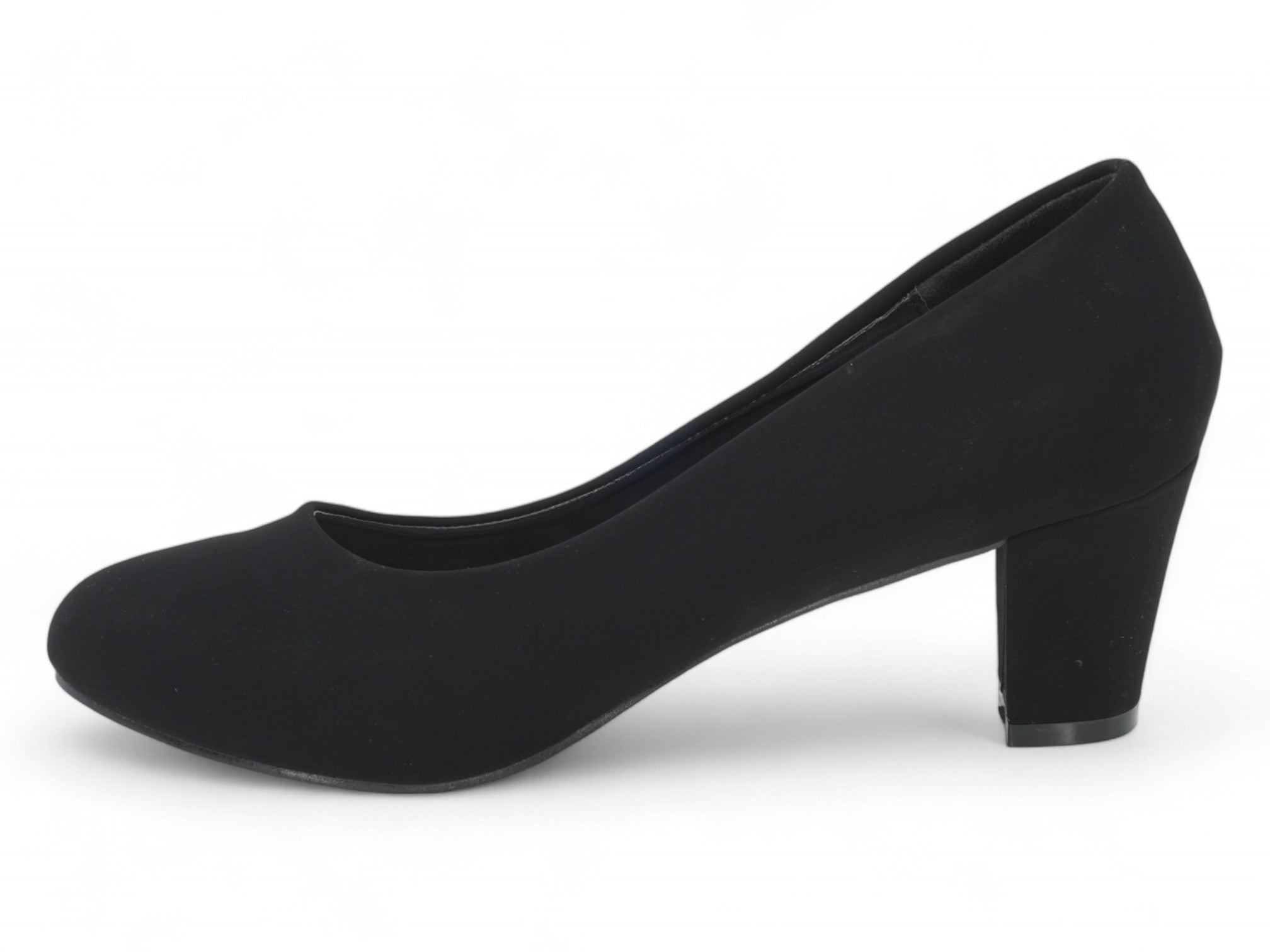 Women's Black Rani Wide Width Heel