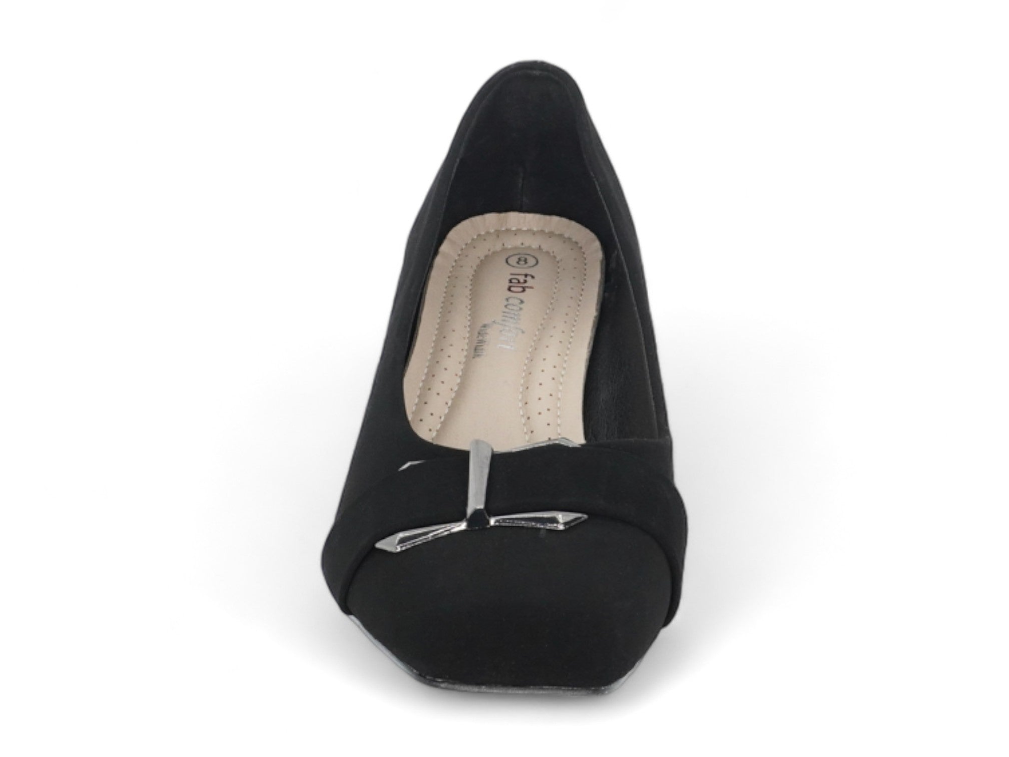 Women's Black Eileen Wide Width Heel