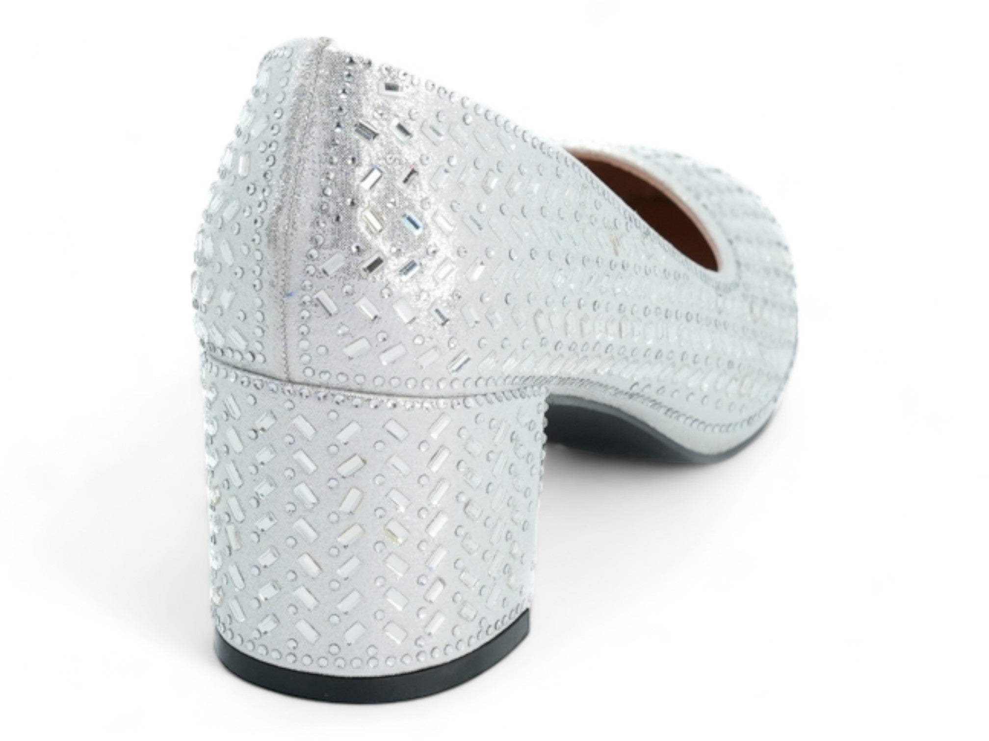 Women's Silver Tammy Wide Width Dress Shoe